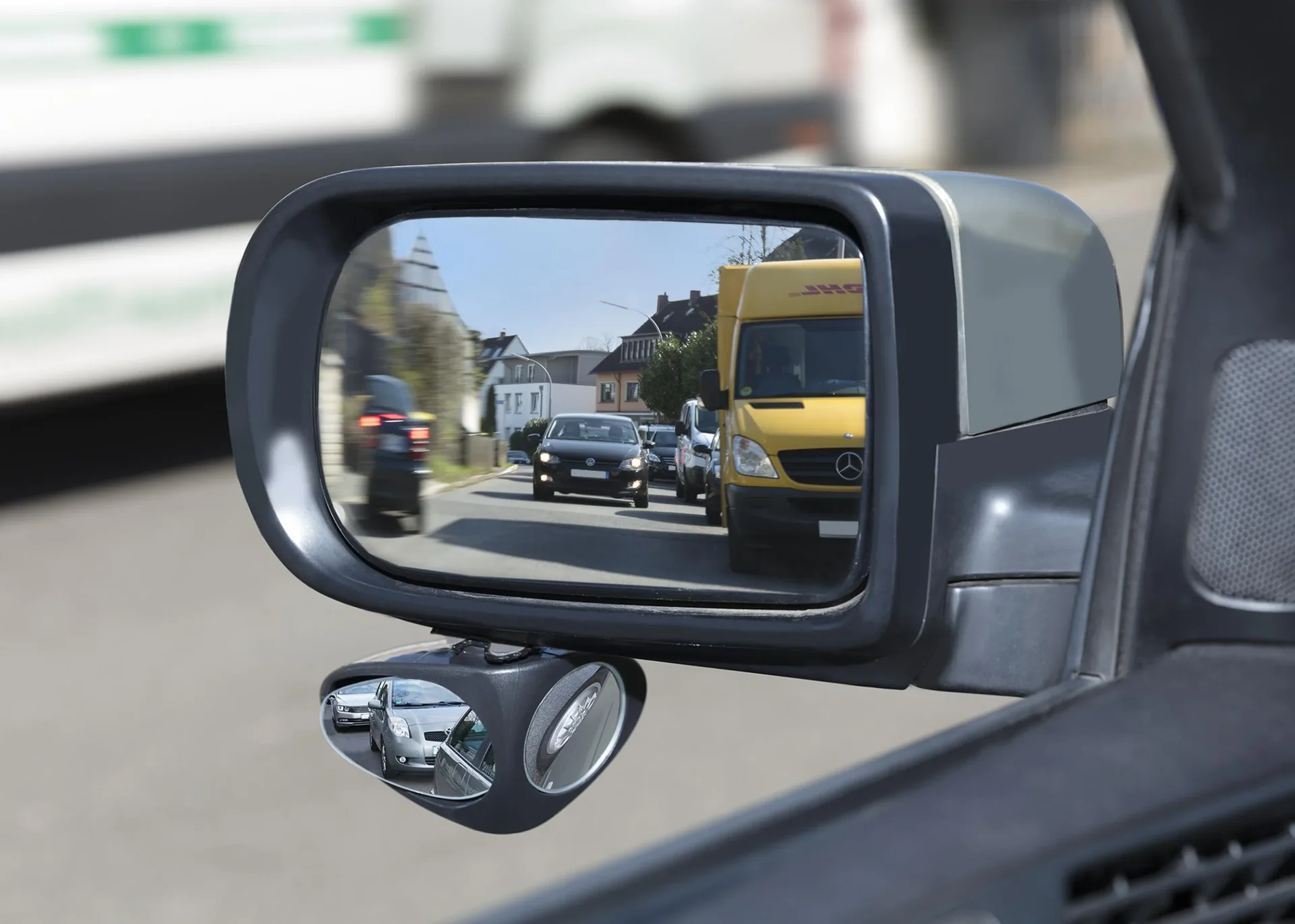 Toter-Winkel-Spiegel "TWIN" - Zusatzaußenspiegel 2 in 1 - 0