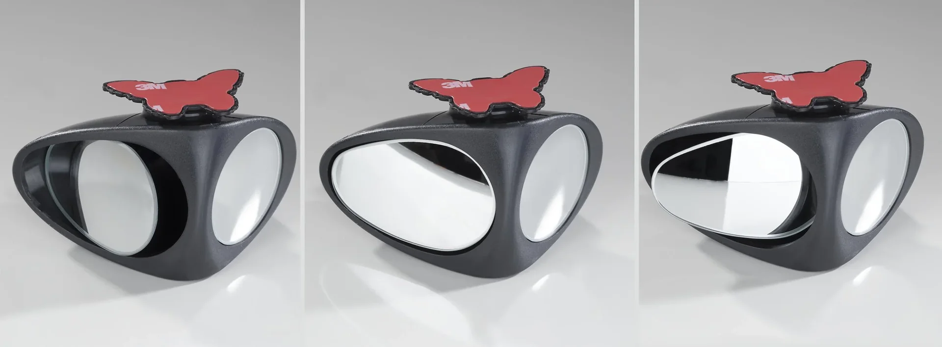 Toter-Winkel-Spiegel "TWIN" - Zusatzaußenspiegel 2 in 1 - 2