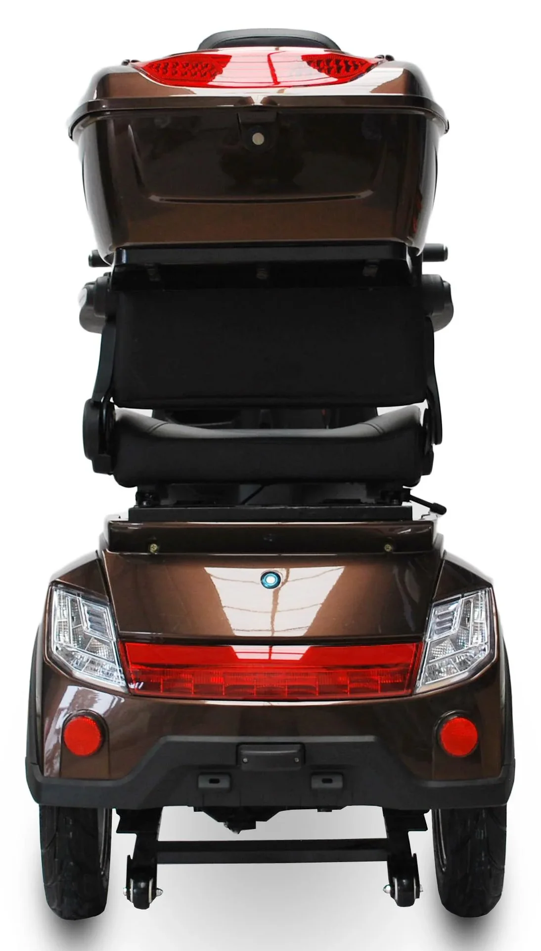 Elektromobil braun - 25 km/h - 1000 Watt - Seniorenmobil - 10