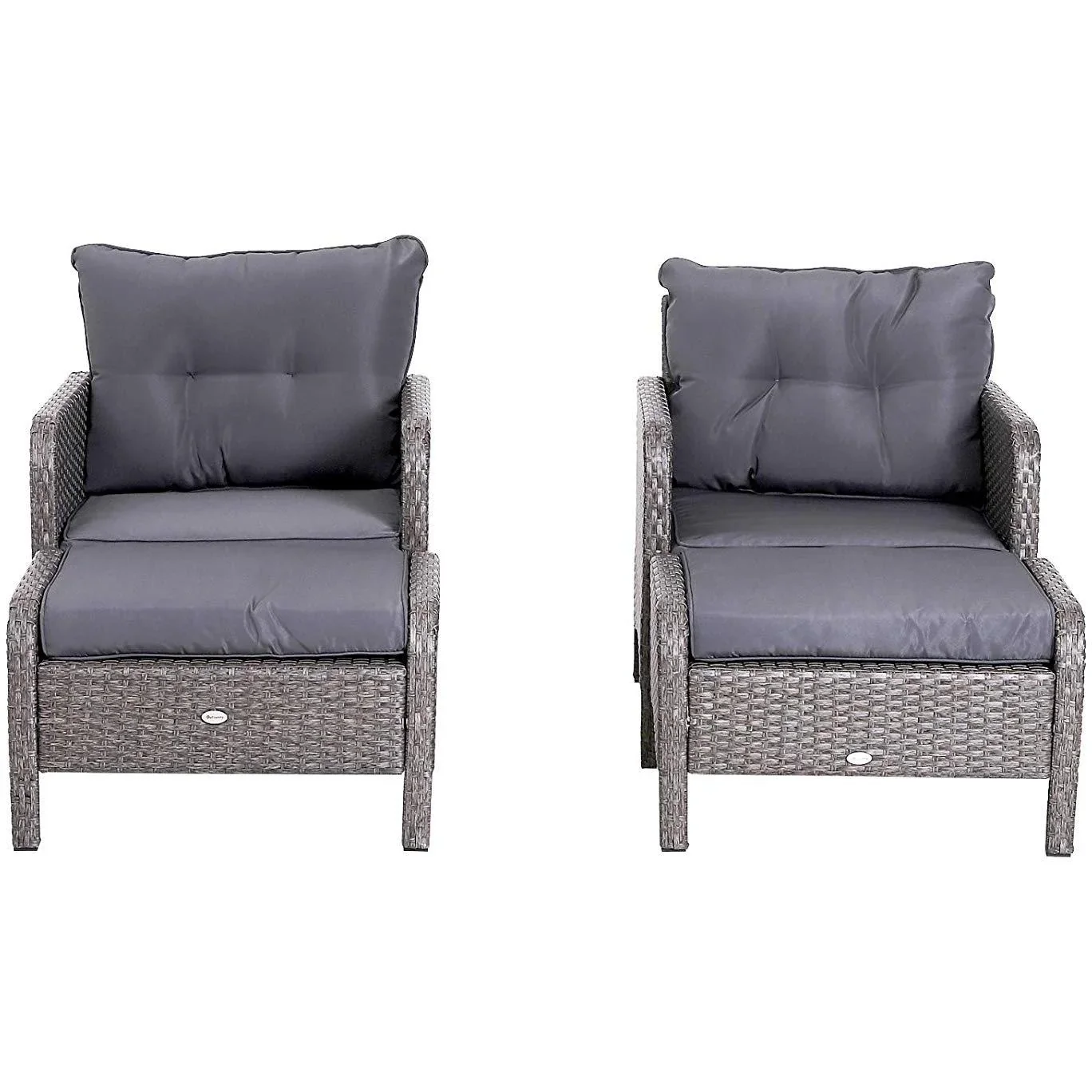 Rattan Sofagarnitur als 5-teiliges Set - 3
