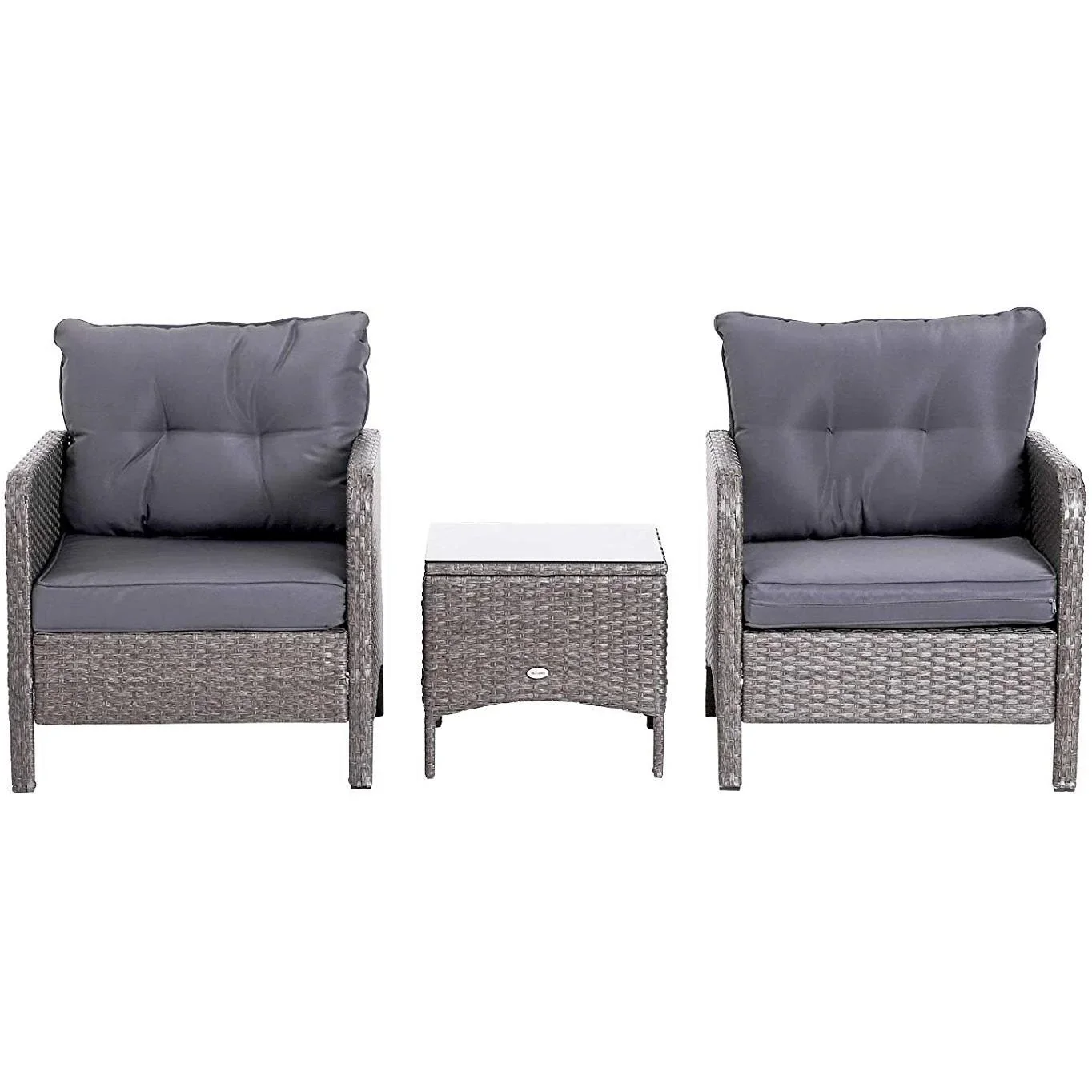 Rattan Sofagarnitur als 5-teiliges Set - 4
