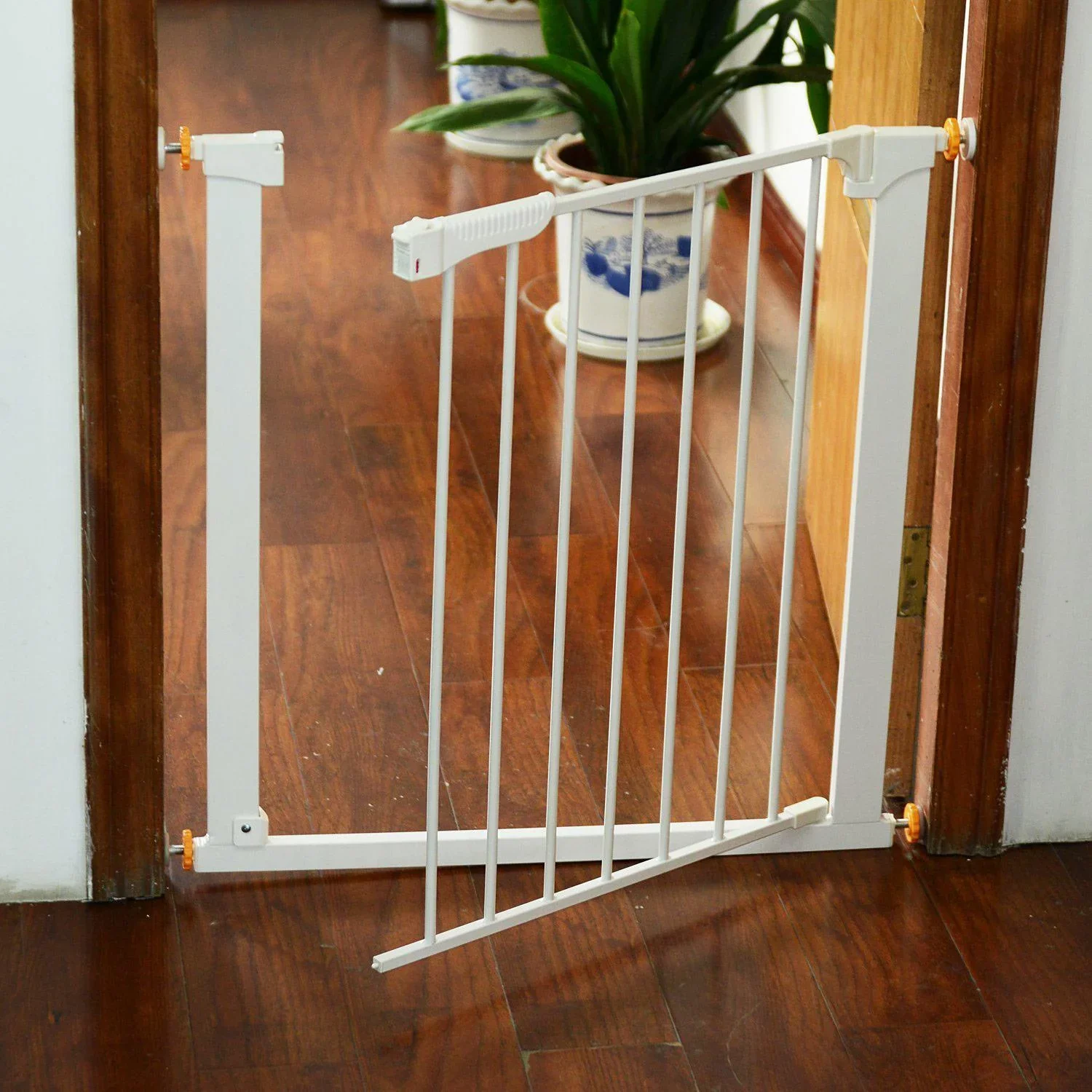 Türschutzgitter Hundegitter Türgitter 74-95 cm - 6