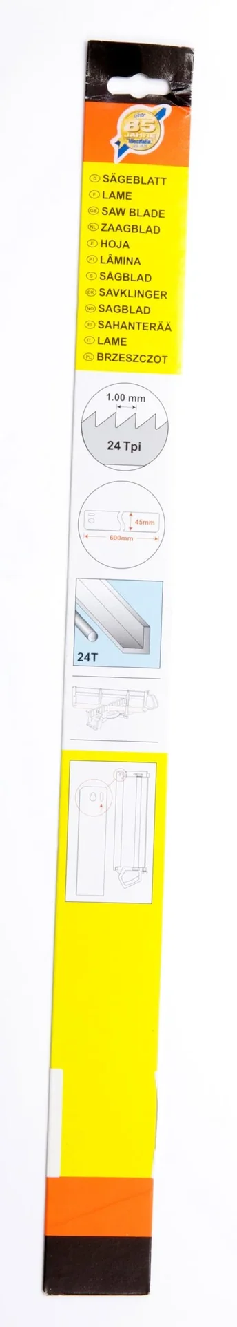 Zusatz Sägeblatt für Metall, 24 Zähne/1" - 2