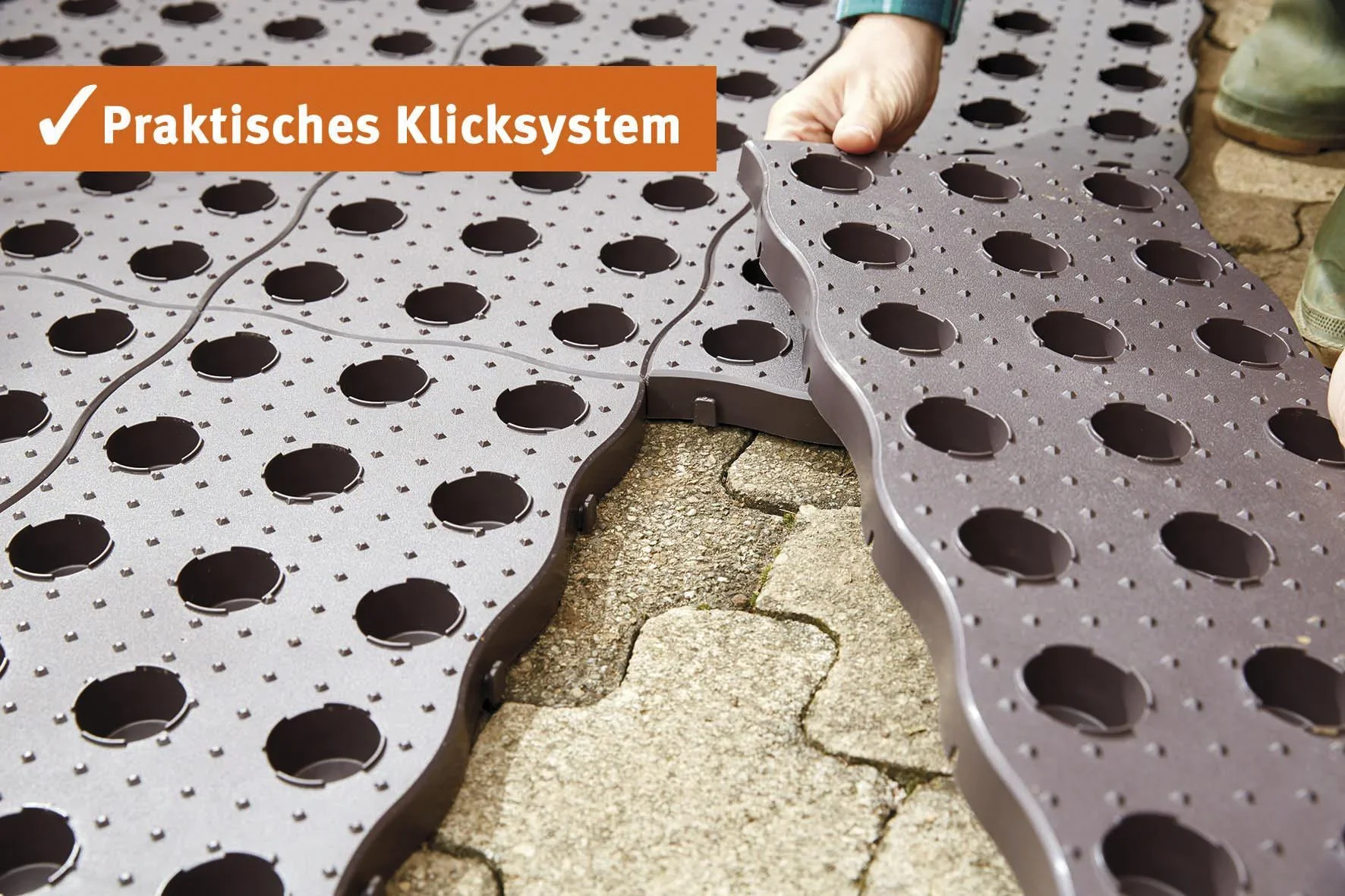 Beetplatten Maxi 70 x 24 x 2,5 cm - 4-er Set - 6