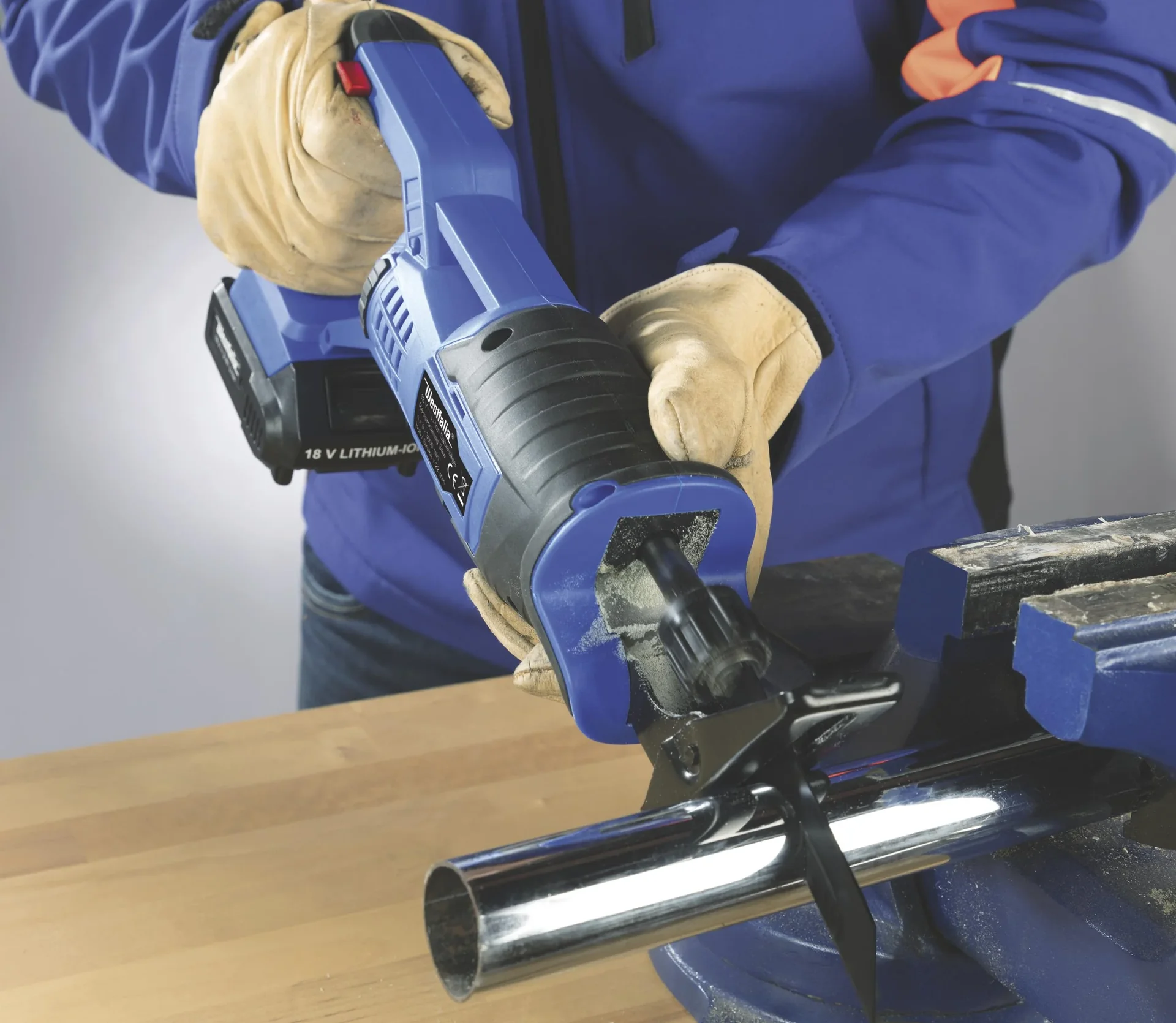 Säbelsäge ASSG18 18 V Li - Ion inkl. Akku 2,0 Ah und Ladegerät - 3