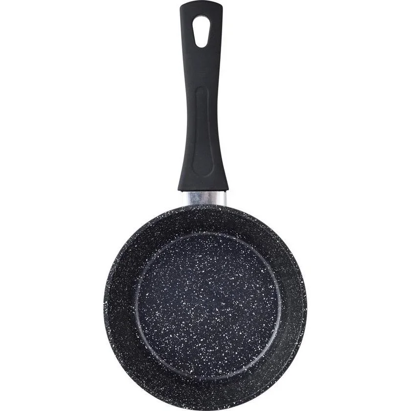 Cheffinger 3er Pfannenset - Marmorbeschichtung - Schwarz - 1