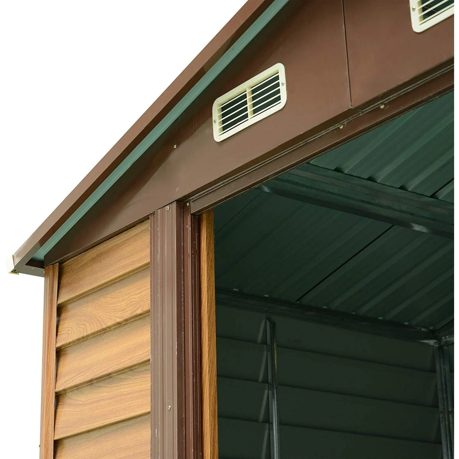 Geräteschuppen in Holzmaserungsimitat - 0