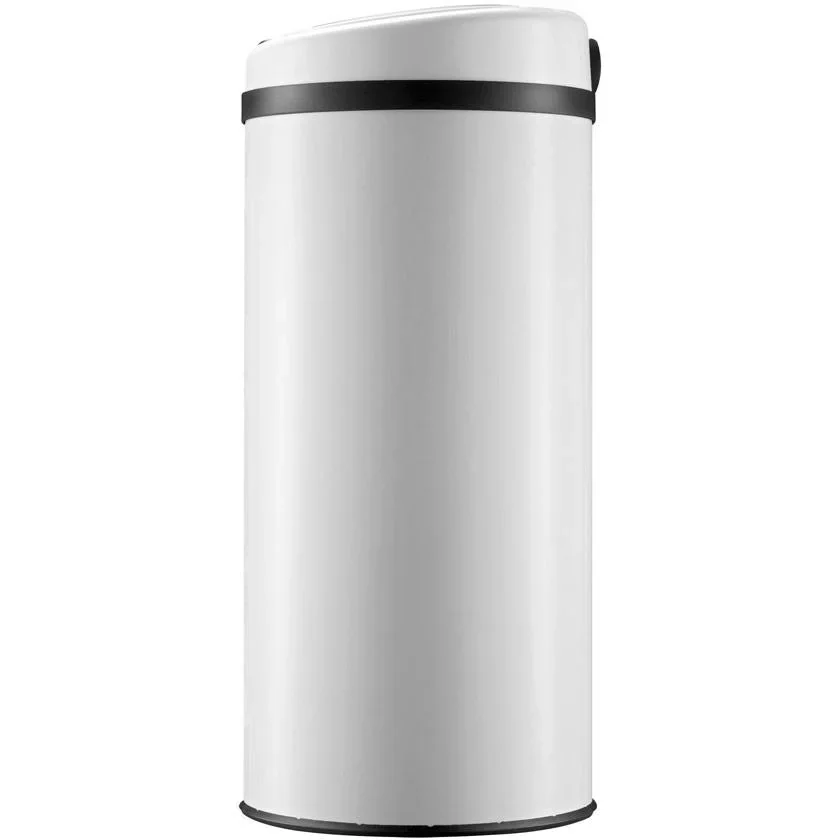 Sensor-Mülleimer Edelstahl weiß 40 Liter - 7