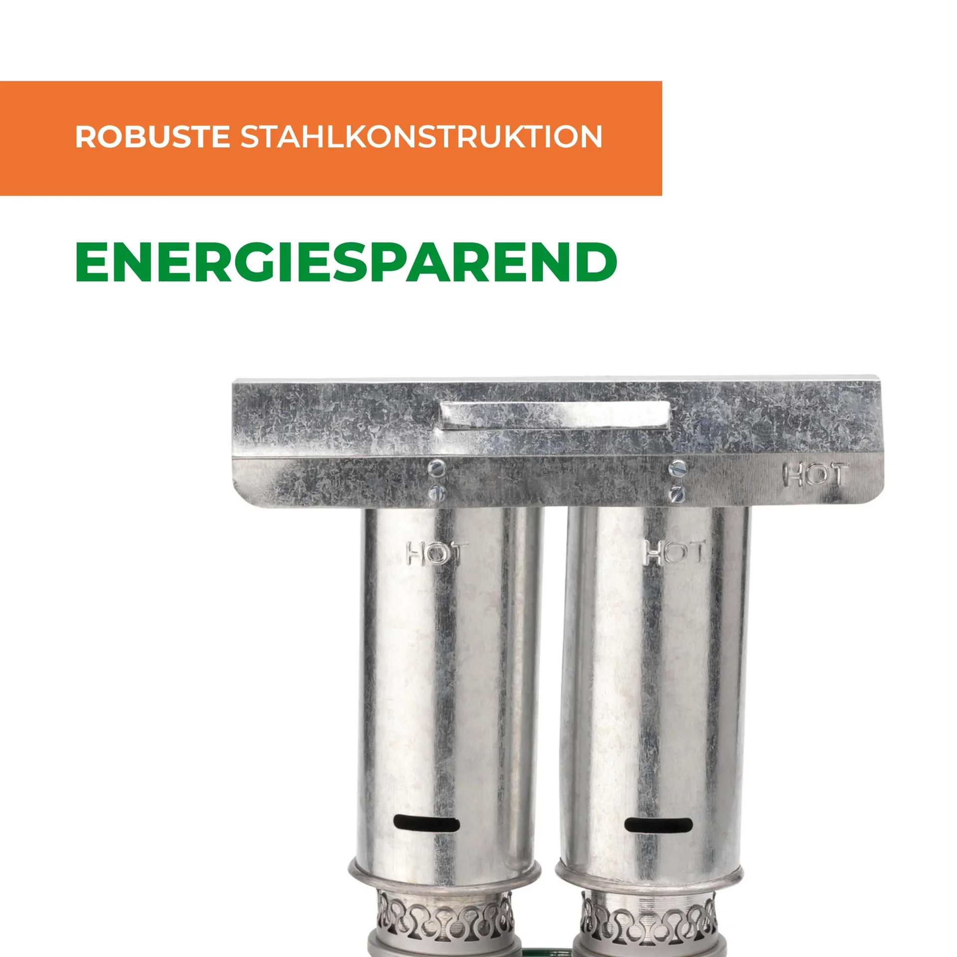 Paraffin-Gewächshaus-Heizung "WARMAX POWER 5" - 600 W - 0