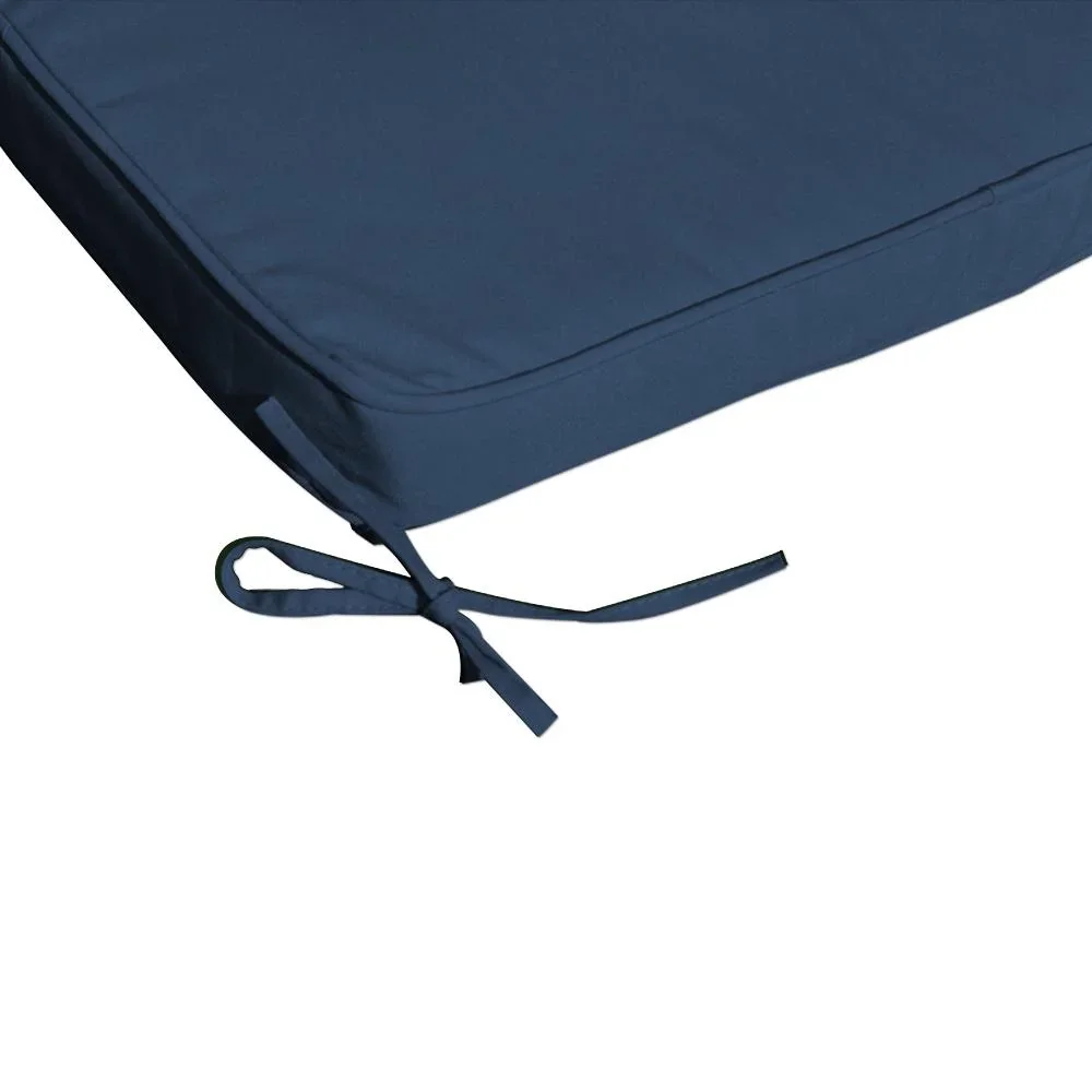 Garten-Kissen - Für Liege - Blau - 193x55x5cm - 0