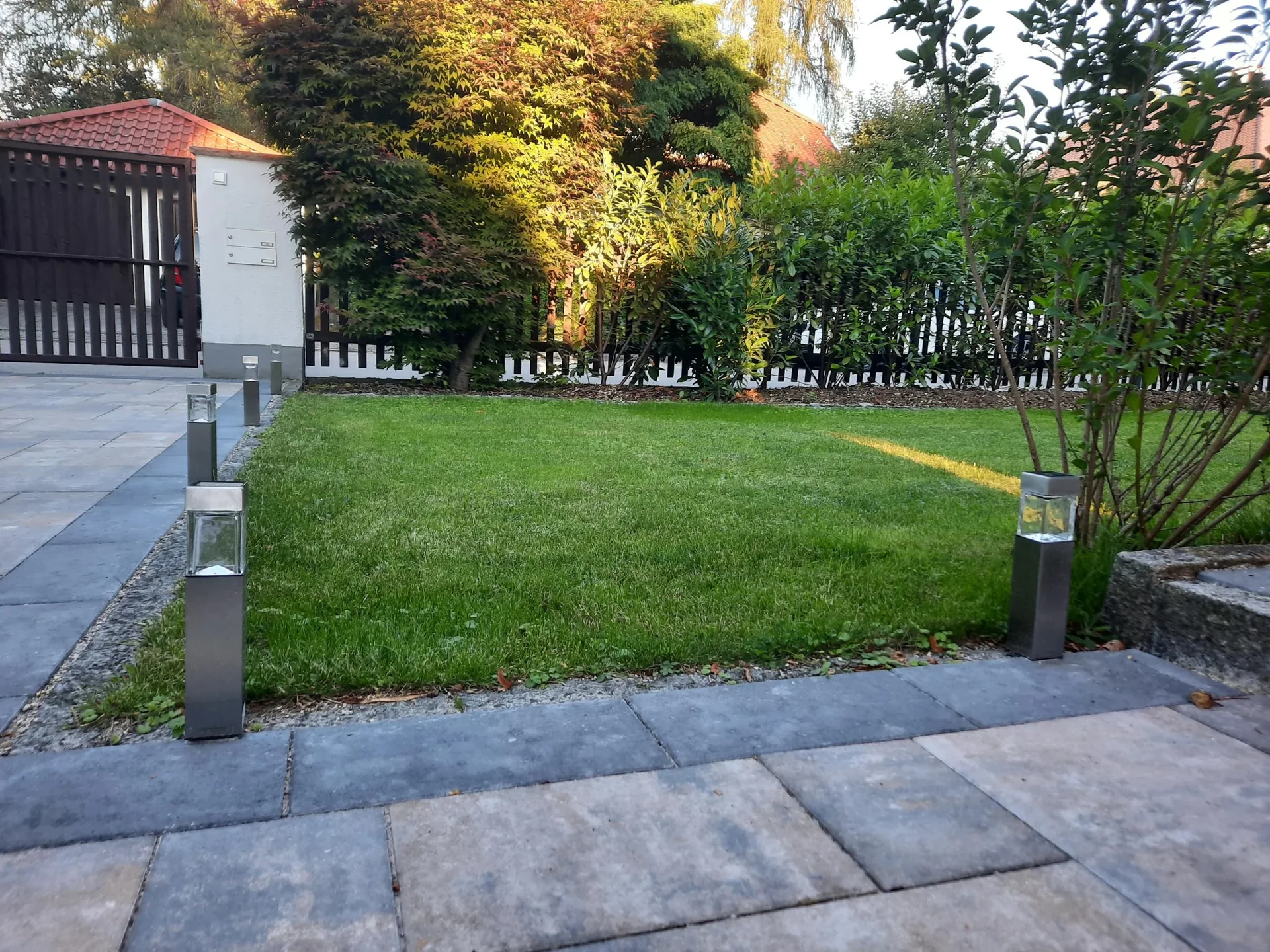 Solar Edelstahl Leuchten – 4 Stück - 3