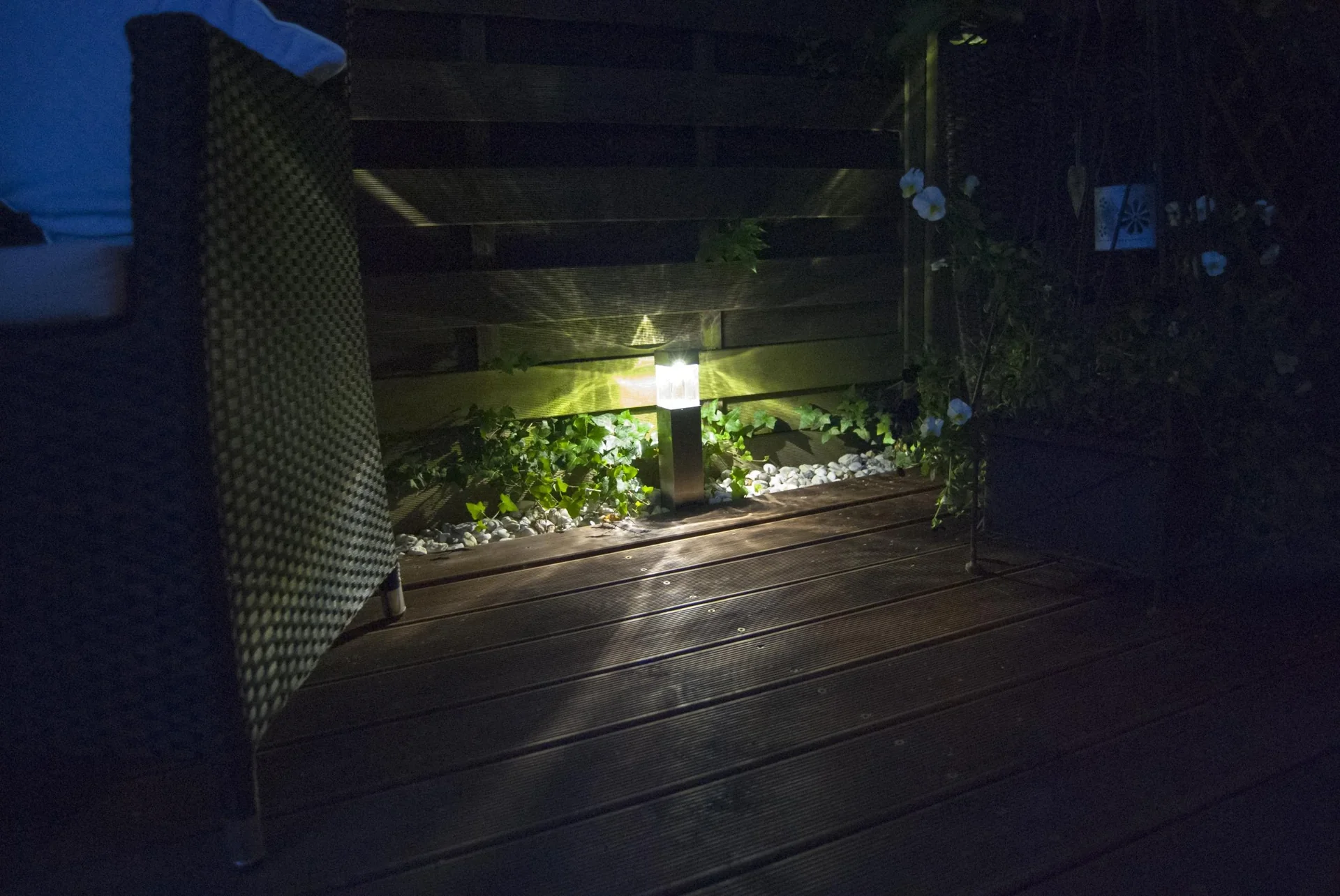 Solar Edelstahl Leuchten – 4 Stück - 8