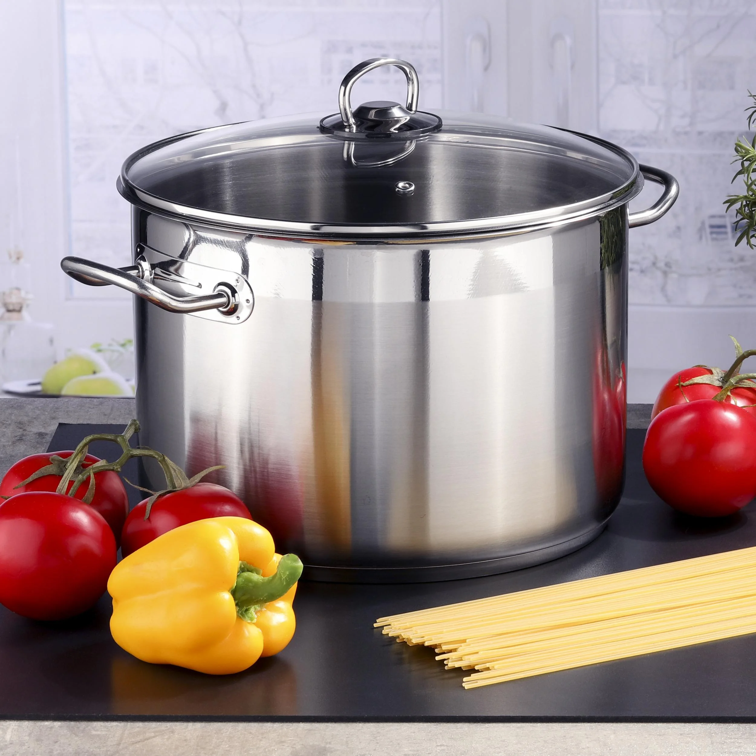 Universaltopf, 10 l mit Glasdeckel - 4