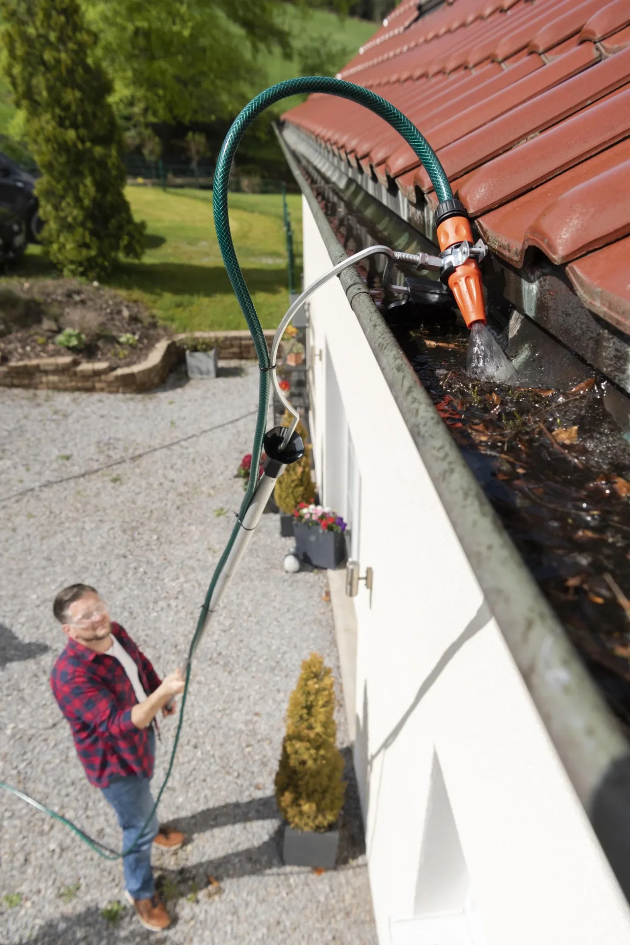 Multifunktions-Reinigungs-Set, 13-teilig + Schlauchset ECONOMIC 1/2" 20 m - 7