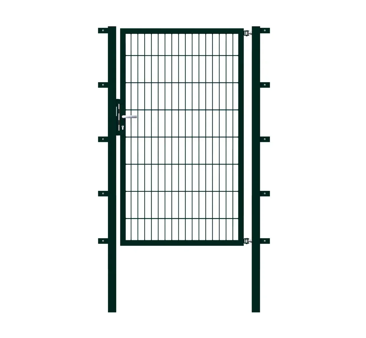 Einzeltor Flexo mit Zubehör, grün/ Breite 150 cm, Höhe 120 cm - 0