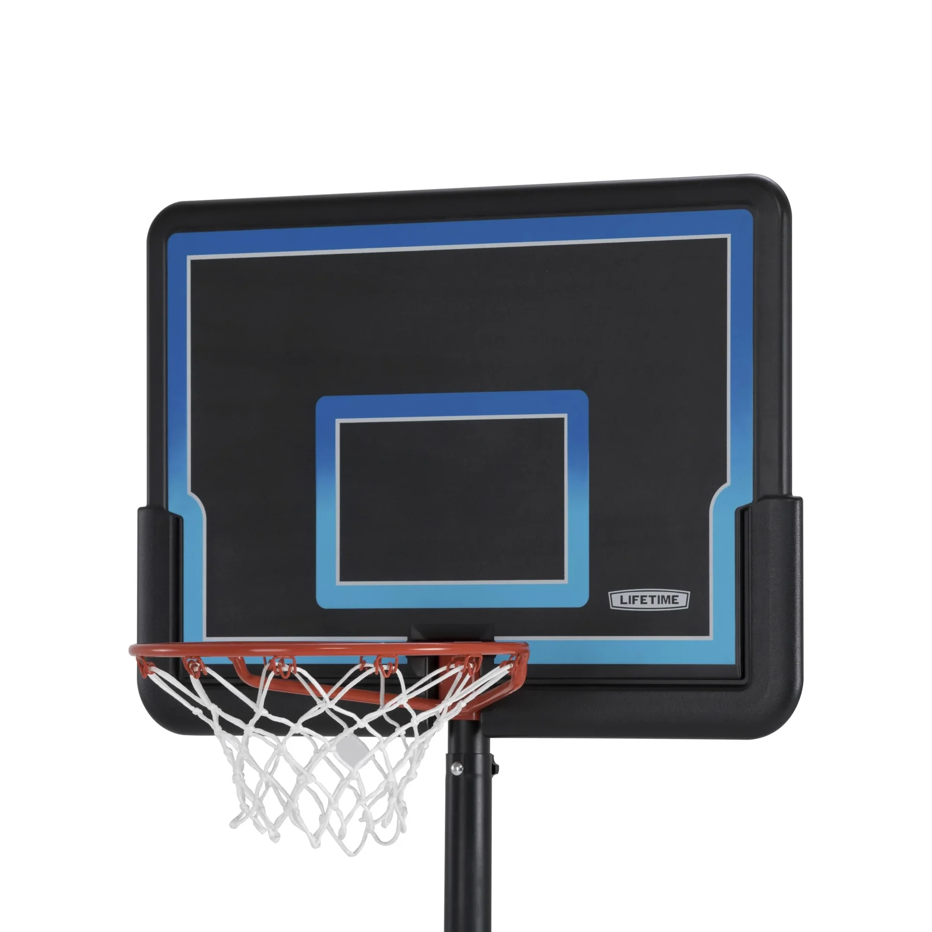 Basketballanlage Hawaii 58,5x81x167-228 cm Schwarz - Blau - 0