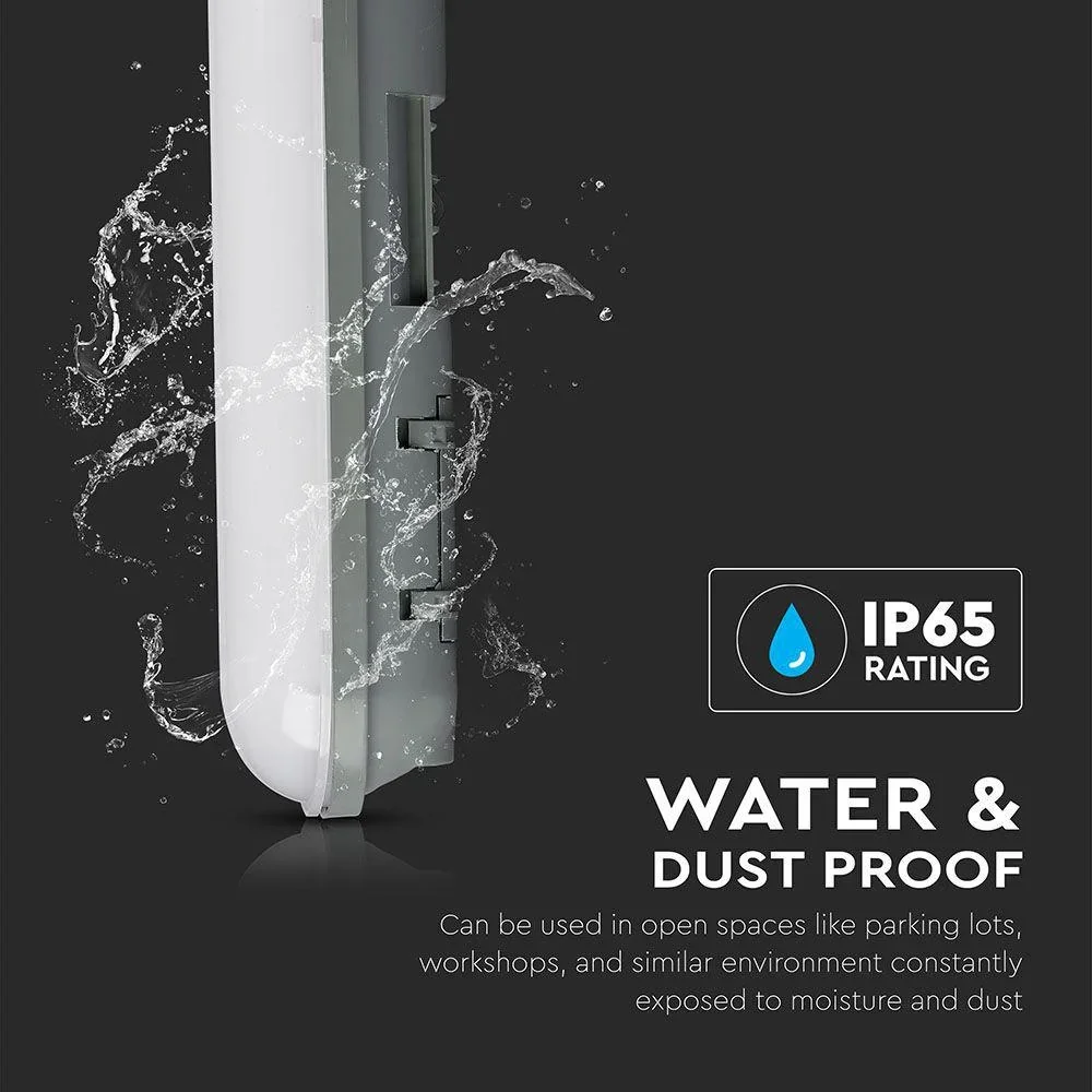 VT-1248 LED-Leuchte 120cm - 36W - 4500K - 2800 Lumen - IP65 - 5