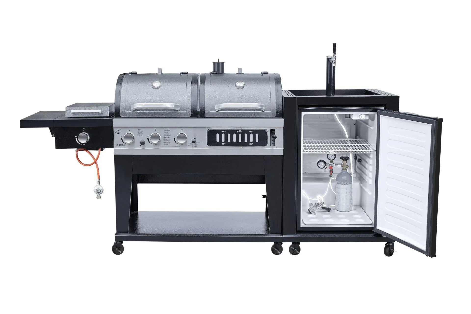 3 in 1 Kombi-Grill mit Bierkühler und Zapfanlage - 2