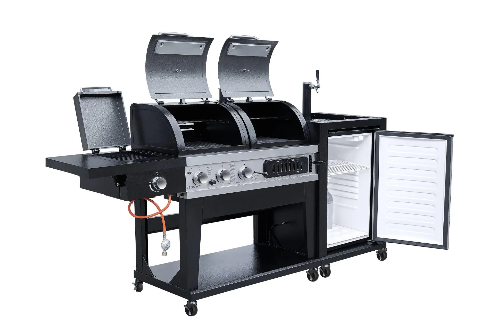 3 in 1 Kombi-Grill mit Bierkühler und Zapfanlage - 8