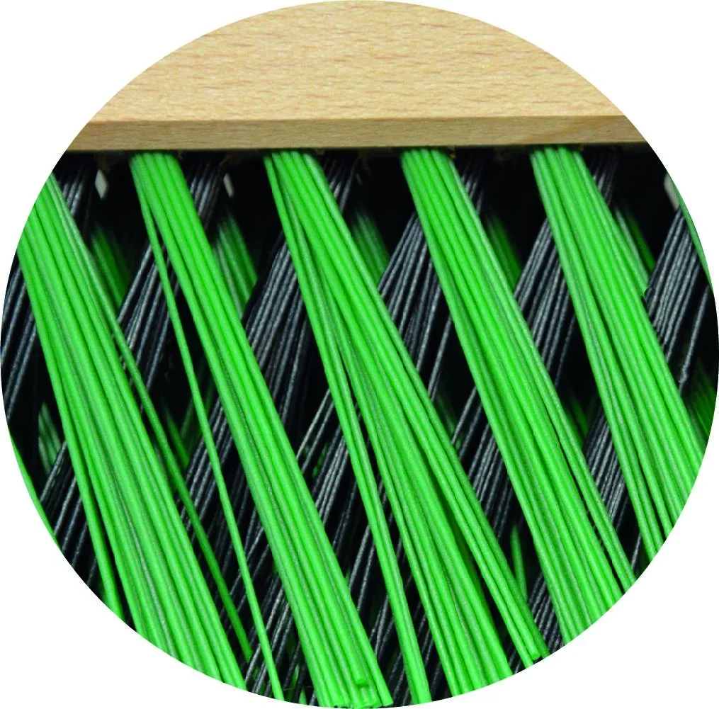 Universalbesen, Hofbesen „CrossClean“, ohne Stiel, Elaston, 40 cm - 0
