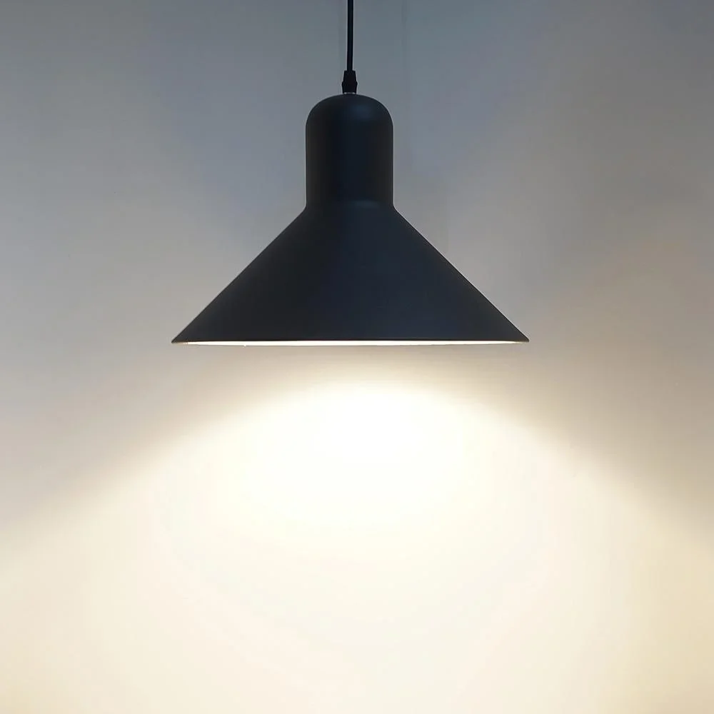 Hängeleuchte Deckenstrahler Industrie Vintage E27 40W Küche Bar Metall schwarz ?34,5 x H28 cm (ohne Birne) - 1