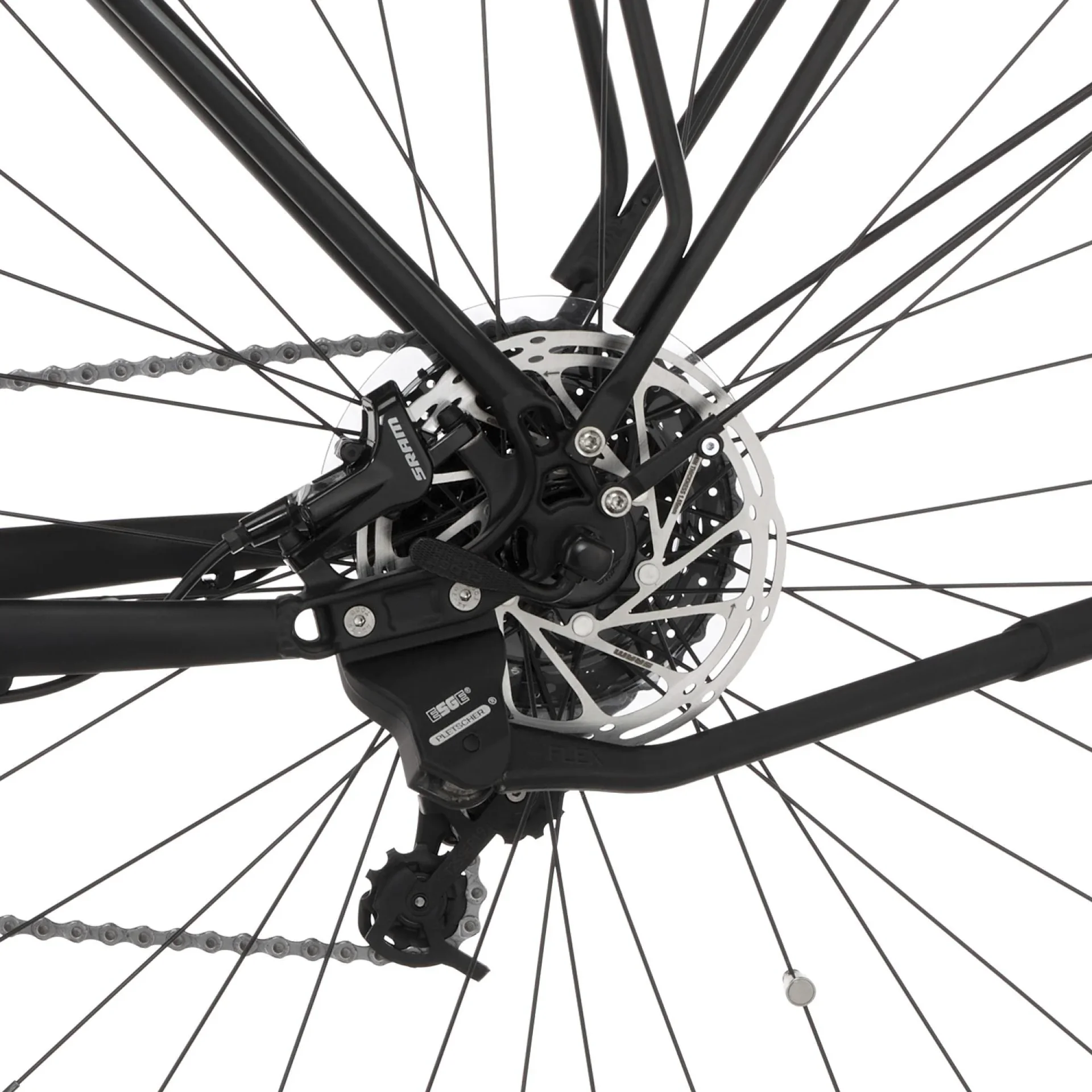 Herren E-Bike ATB, 29 Zoll, Rahmengröße 51cm, 10-Gang Kettenschaltung, schwarz matt, TERRA 5.0i - 0