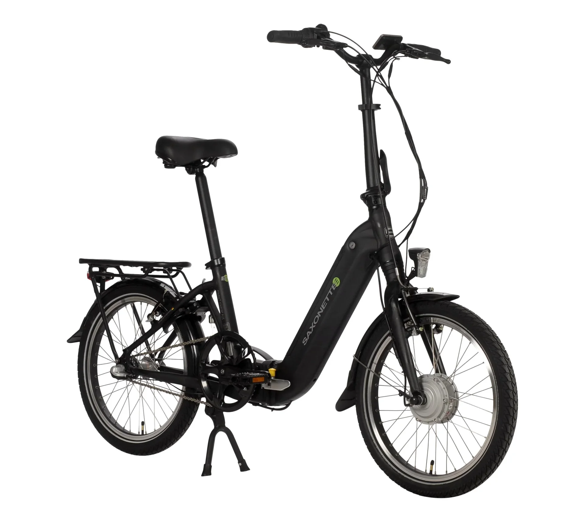 Unisex E-Faltrad, 20 Zoll, Rahmenhöhe 33 cm,3 Gang Nabenschaltung, Schwarz, Sylt - 0