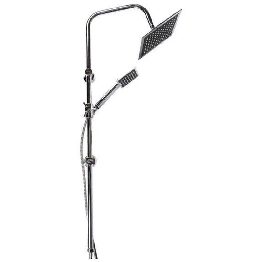 Luxus XL-Duschset mit Regendusche (quadratisch) - 4