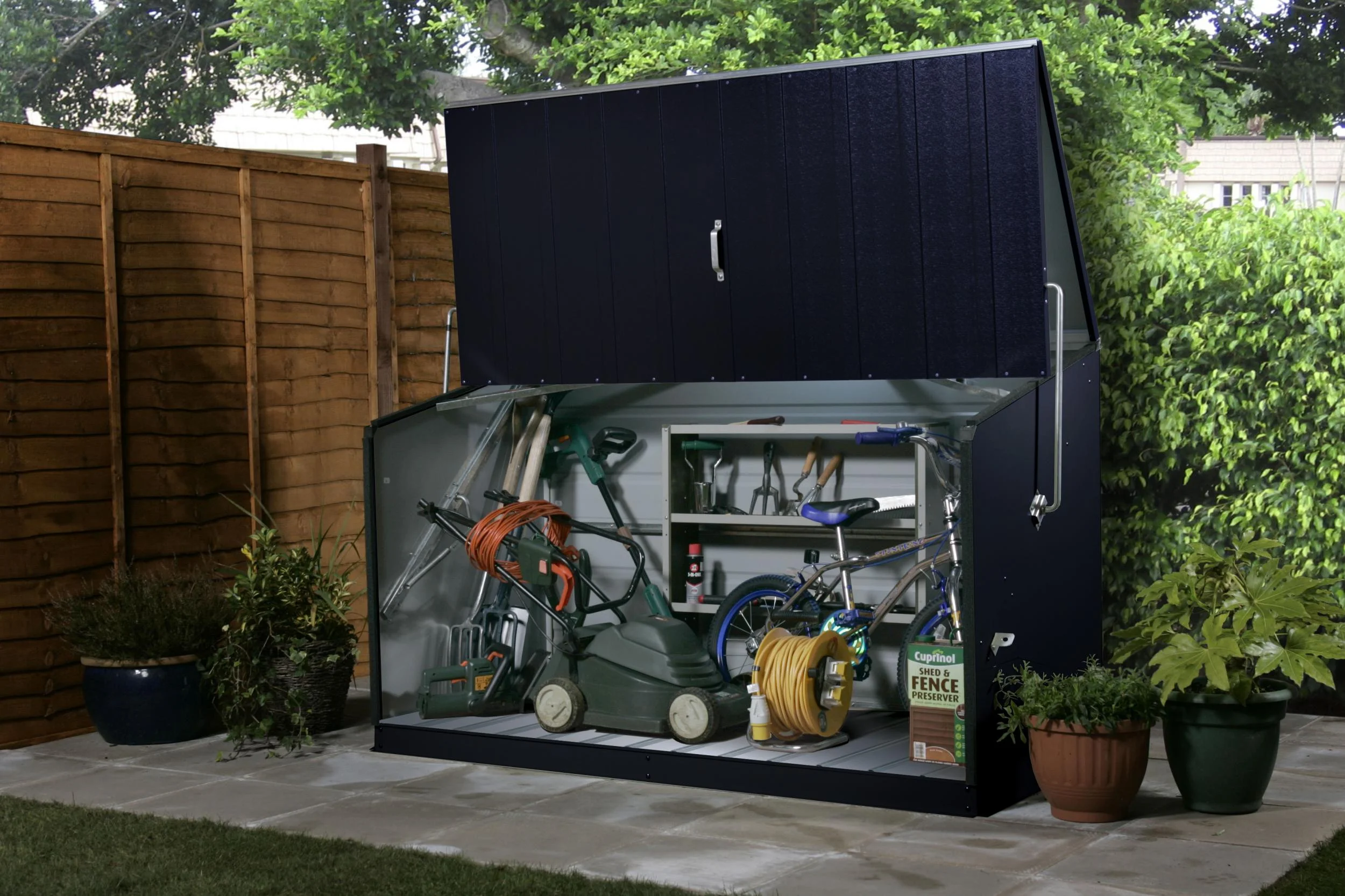 Geräte- und Aufbewahrungsbox Storeguard anthrazit - 0