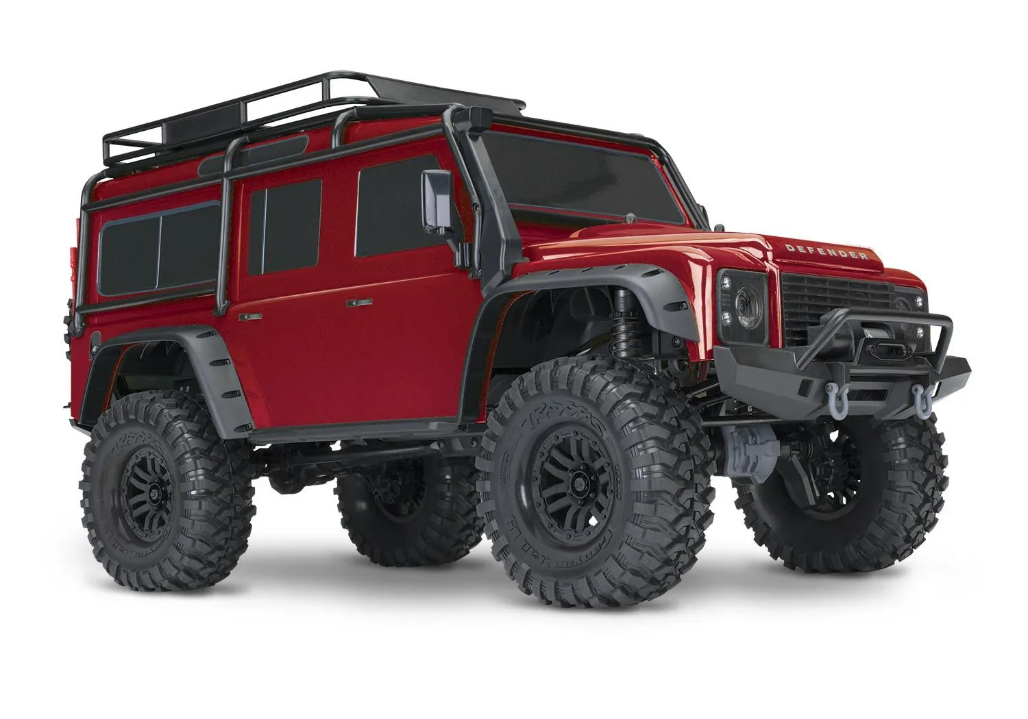 TRX-4 Land Rover Crawler 1/10 rot Crawler 2.4GHz (Link-fähig) ohne Akku, ohne Lader - 3