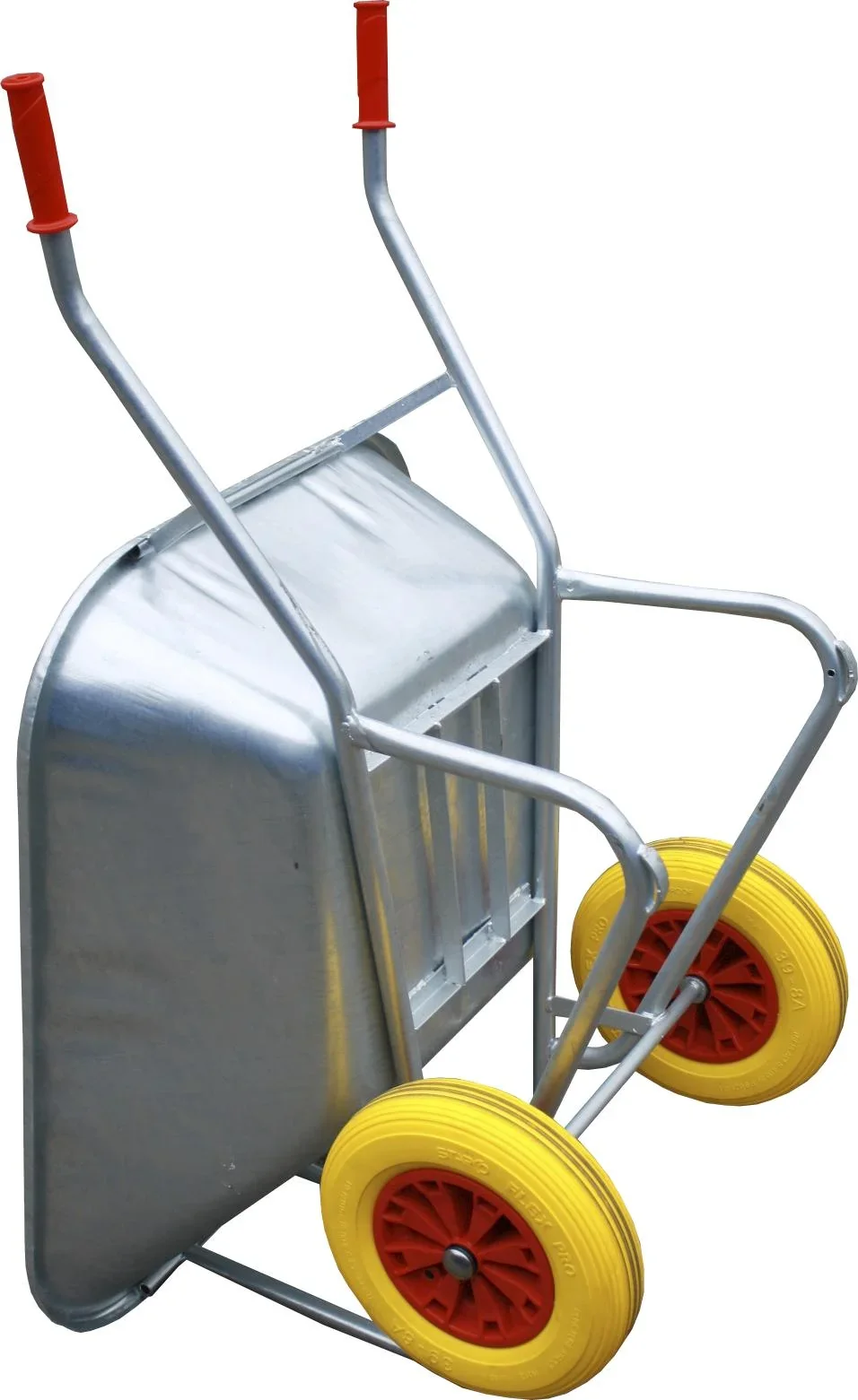 Großmulden-Schubkarre "Farmer II", 200 Liter, 2 aufgeschäumte Wflex-Räder - 0