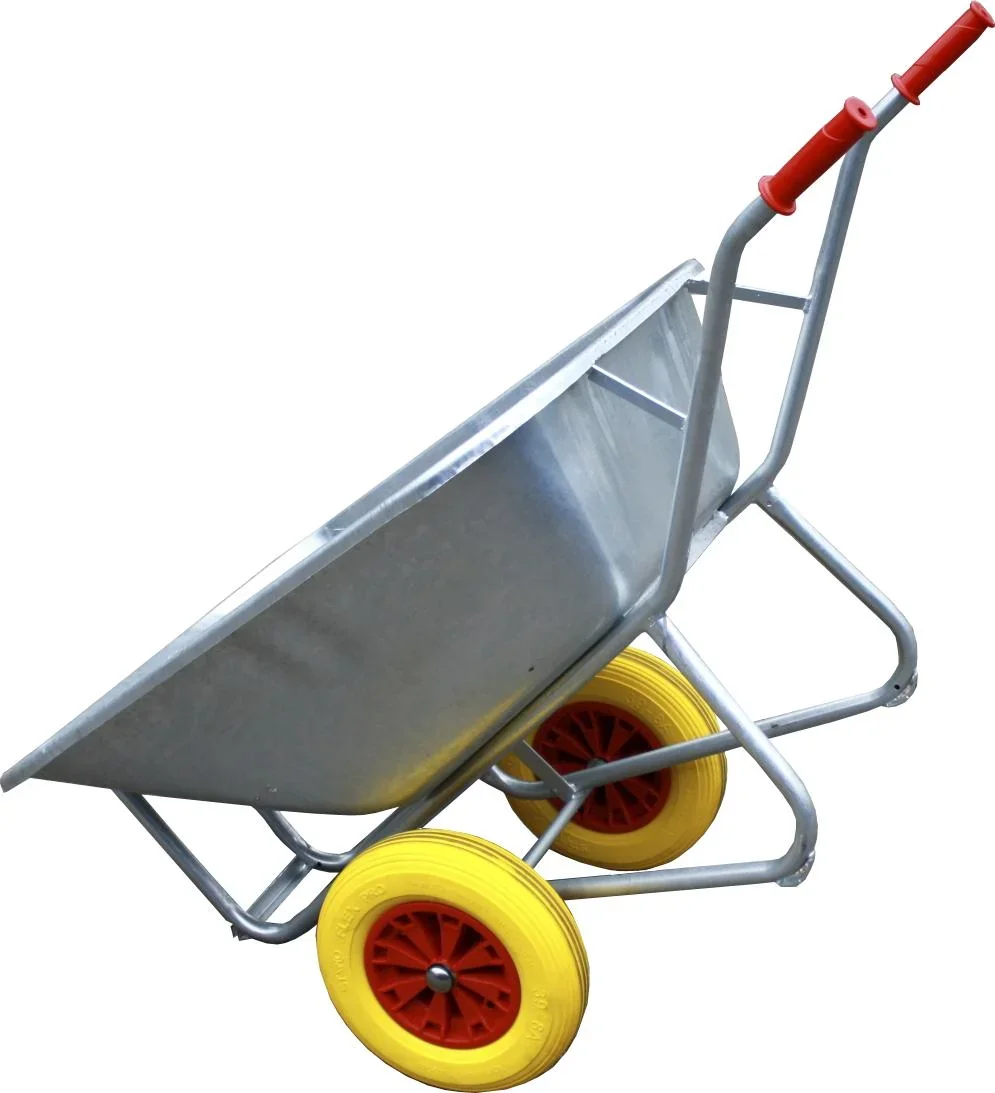 Großmulden-Schubkarre "Farmer II", 200 Liter, 2 aufgeschäumte Wflex-Räder - 3