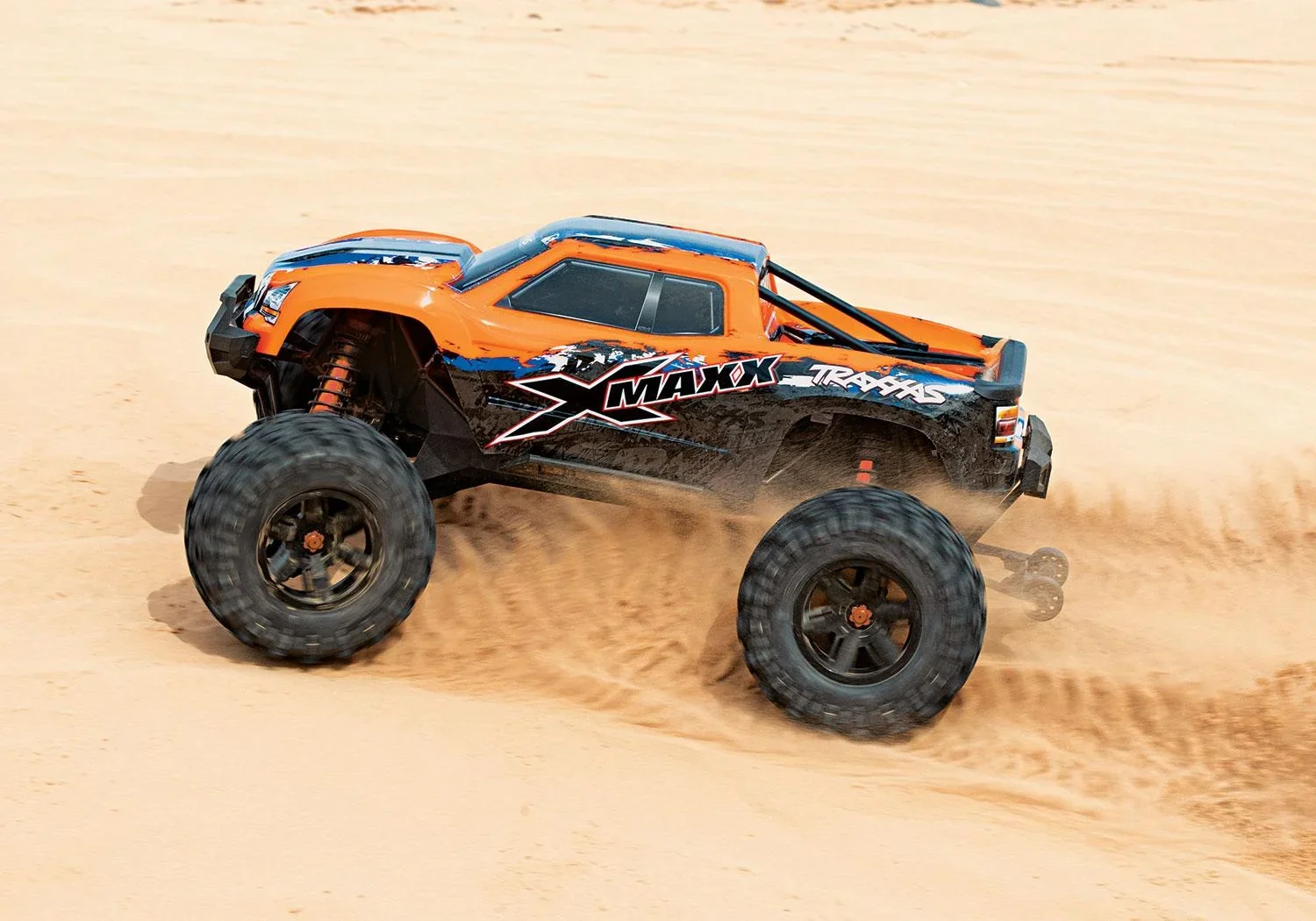 X-Maxx 4x4 VXL orangeX RTR ohne Akku/Lader 1/7 4WD Monster Truck Brushless - 0