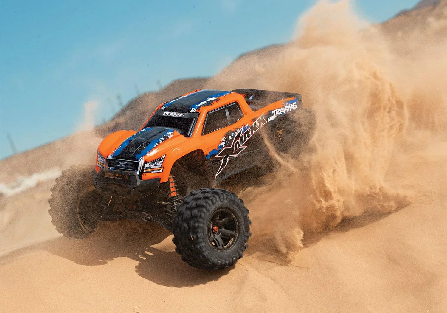 X-Maxx 4x4 VXL orangeX RTR ohne Akku/Lader 1/7 4WD Monster Truck Brushless - 3