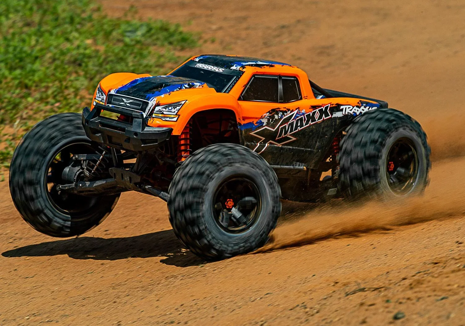 X-Maxx 4x4 VXL orangeX RTR ohne Akku/Lader 1/7 4WD Monster Truck Brushless - 6