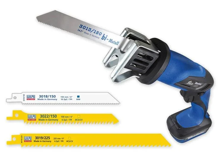 Akku Säbelsäge 14,4 V Li-Ion + Gratis dazu 3-teiliges WILPU Sägeblatt-Set - 1