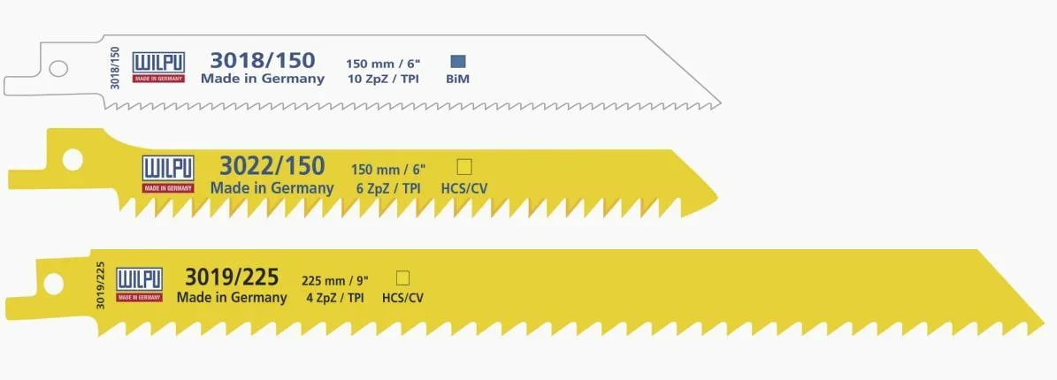 Akku Säbelsäge 14,4 V Li-Ion + Gratis dazu 3-teiliges WILPU Sägeblatt-Set - 2