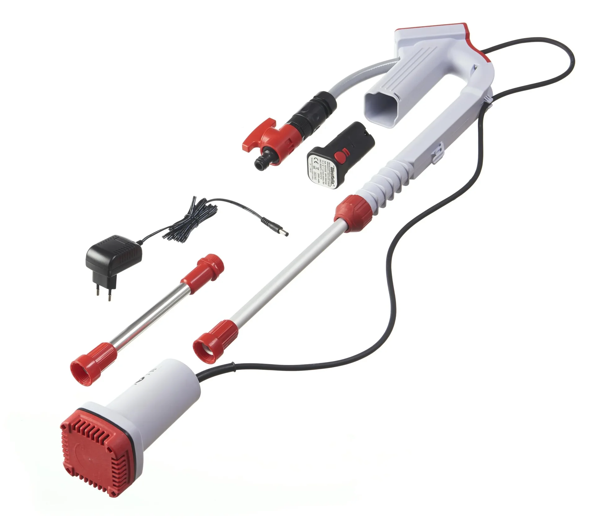 Akku-Regenfasspumpe teleskopierbar, 12 Volt - 3