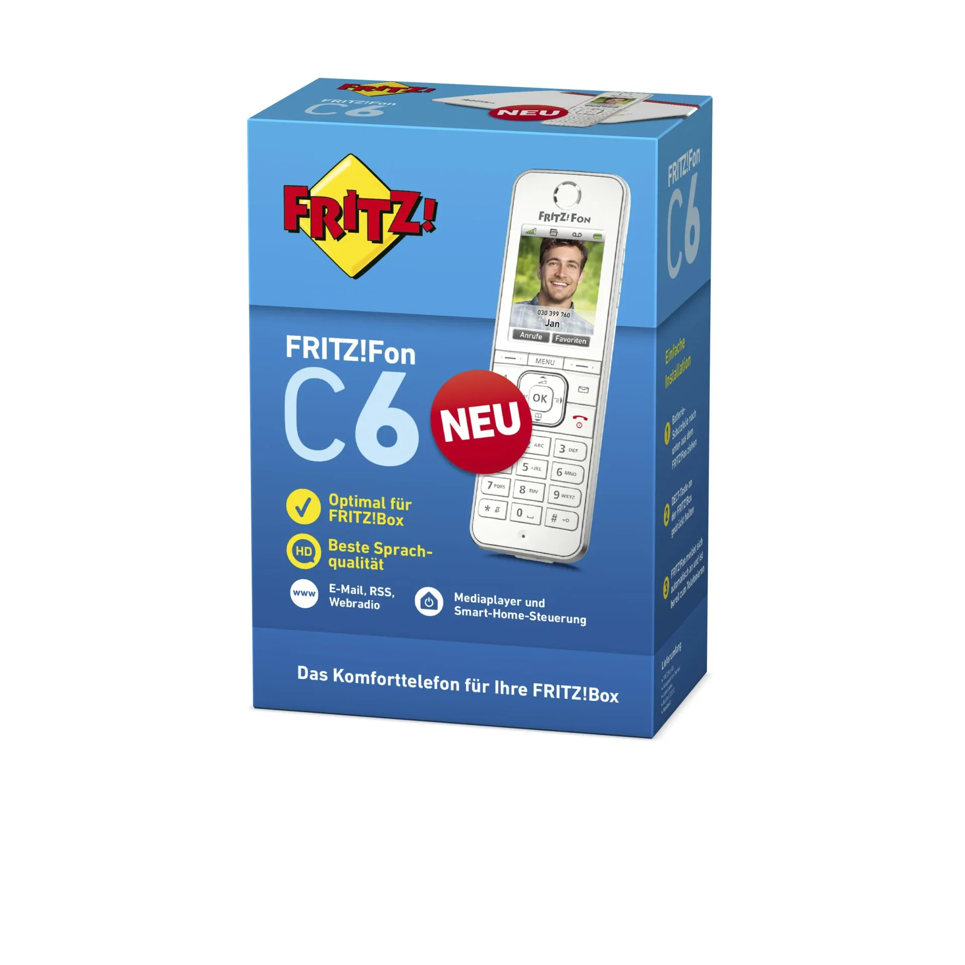 FRITZ!Fon C6 Schnurloses Telefon VoIP - 3