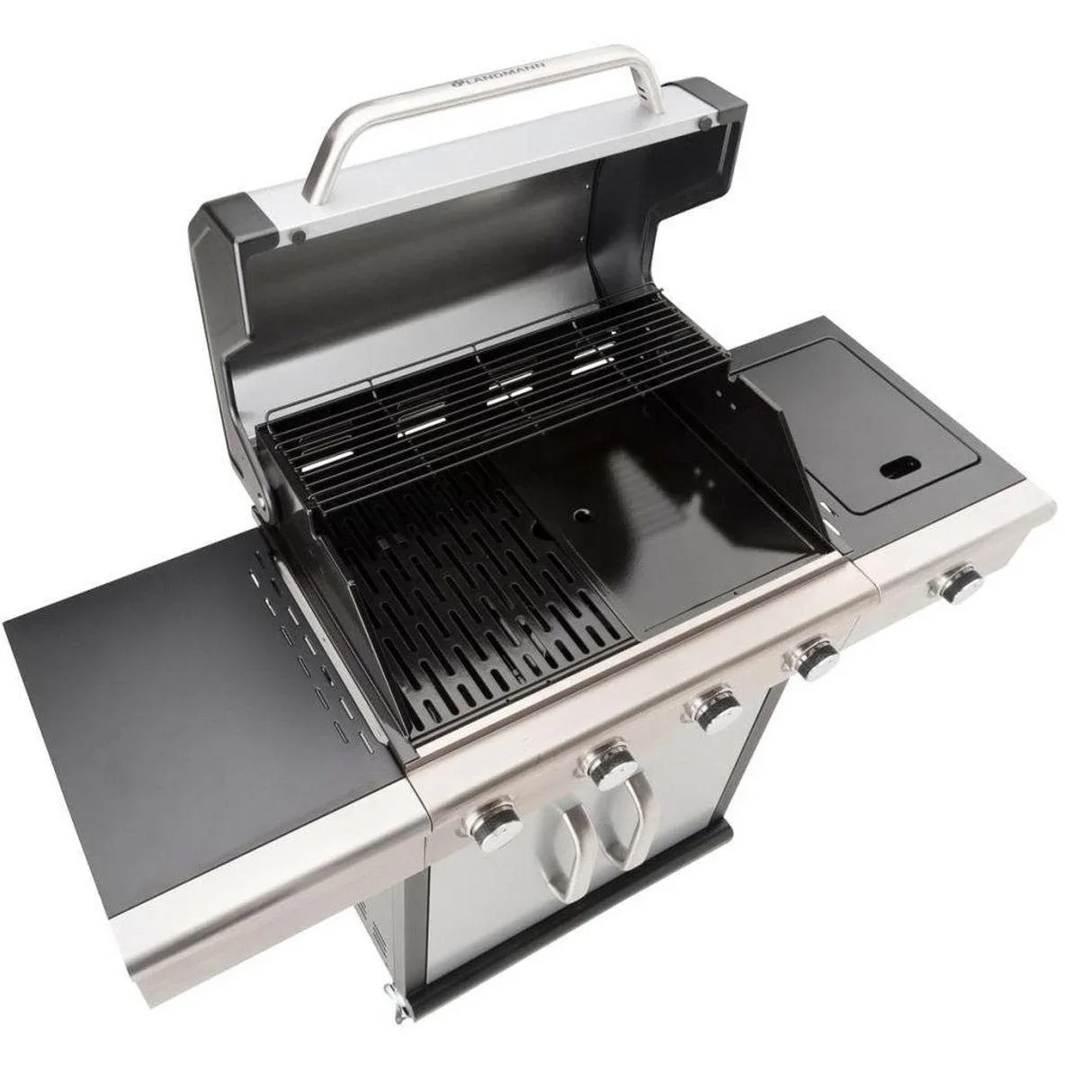 Triton 4.1 silver gas barbecue - Gasgrill - BBQ - geeignet für 12 Personen - 1