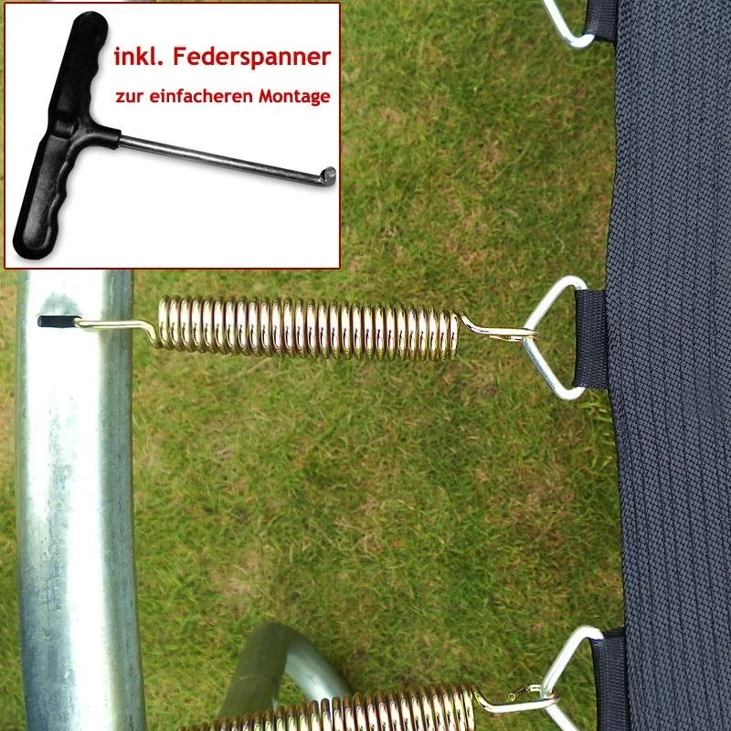 Trampolin Ø427cm inkl. Sicherheitsnetz - 4