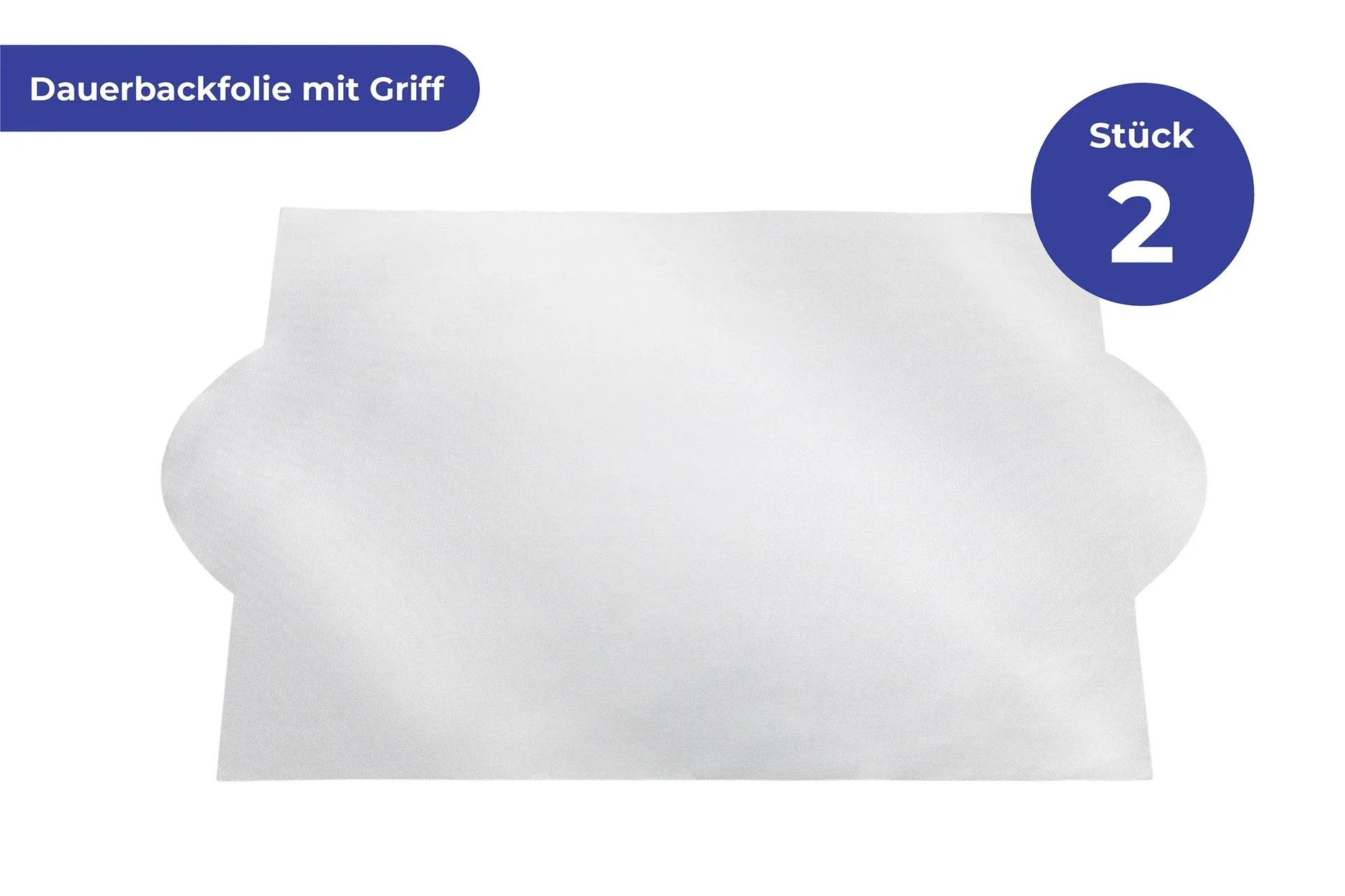 Dauerbackfolie mit Griffen, 2-er Set - 0