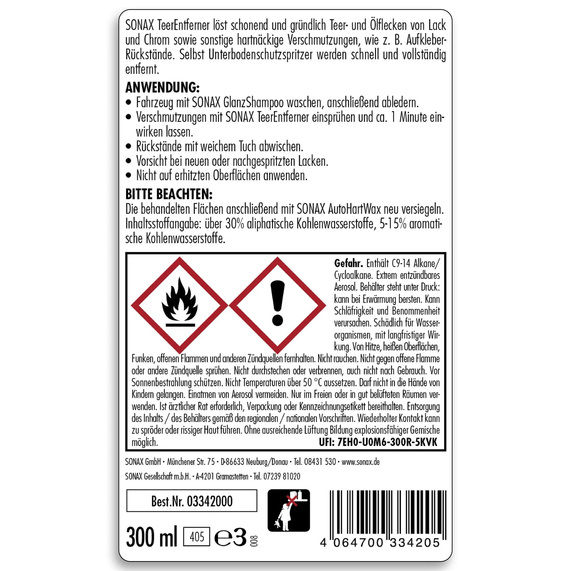 Teerentferner 300 ml - 3