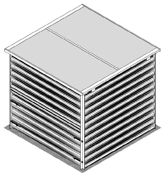 Komposter Tomma blank/alu - 4