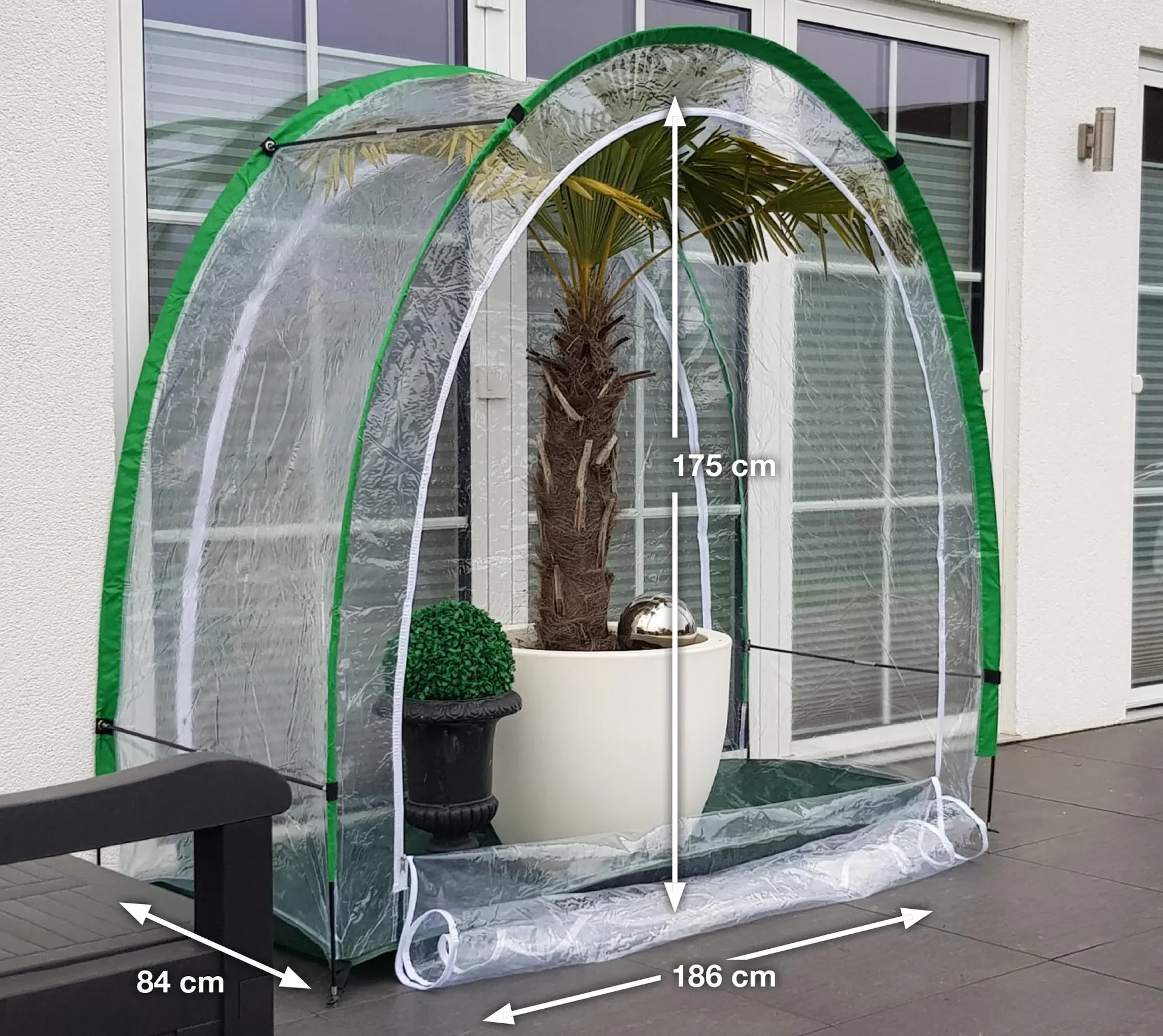 2 in1 Anzucht- und Überwinterungszelt Arctic 100 - 8