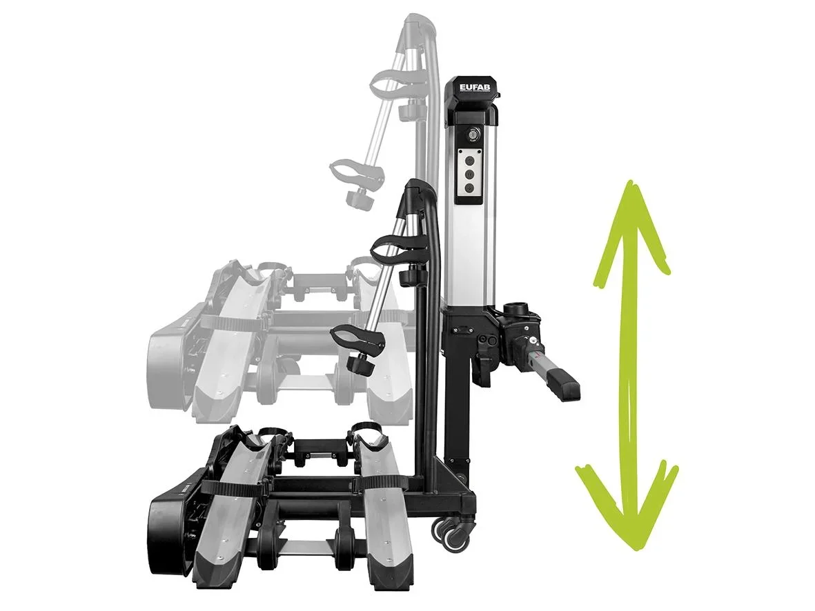 Heckträger "Bike-Lift" für Anhängerkupplung, 2 Fahrräder - 3