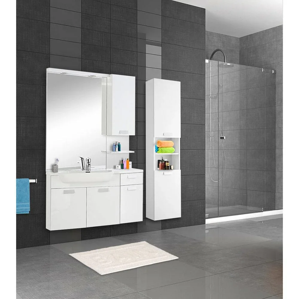 Fabulous Badezimmermöbel Links 100cm - 0