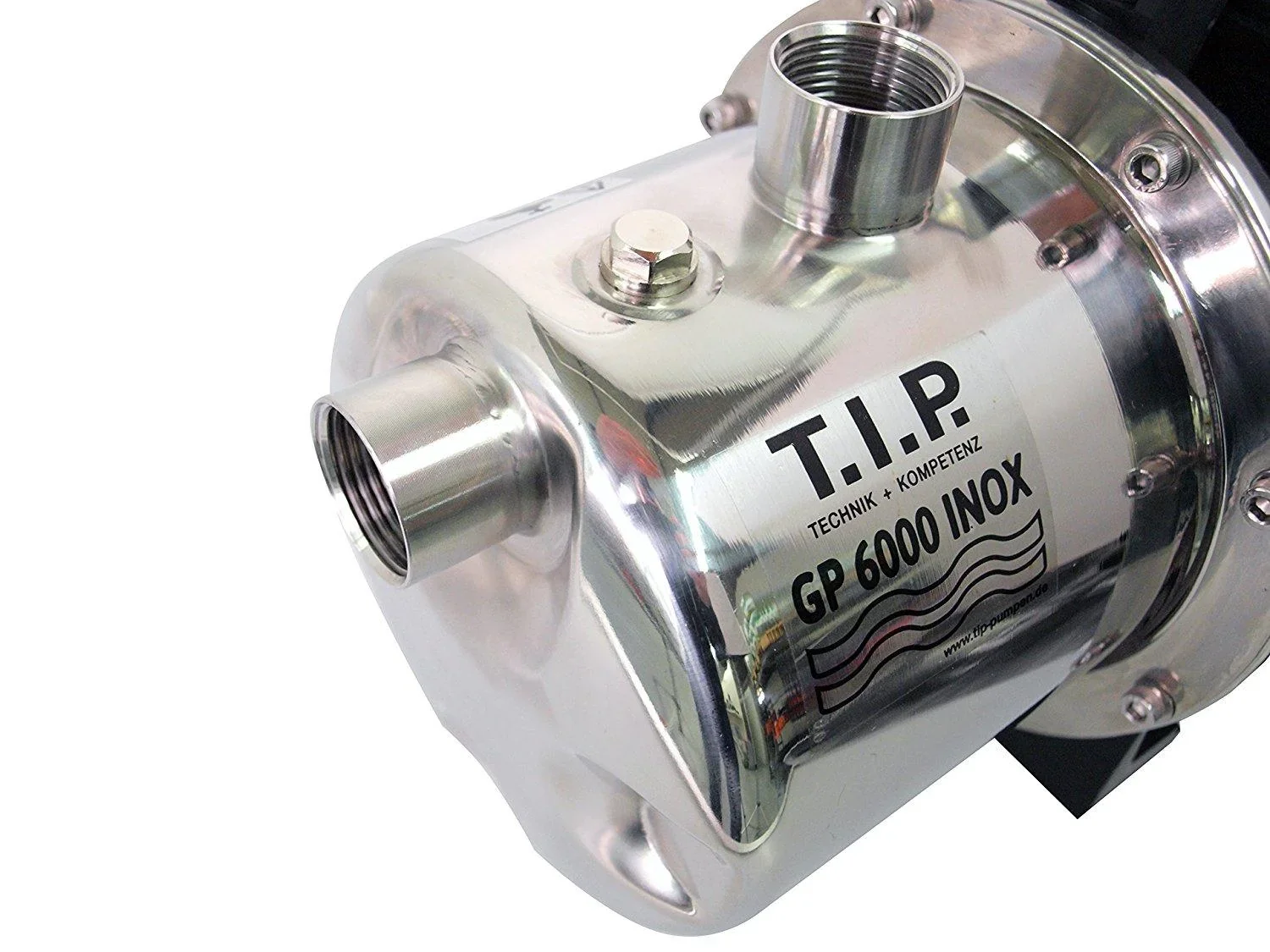 Gartenpumpe Edelstahl GP 6000 INOX, bis 6.000 l/h Fördermenge - 4