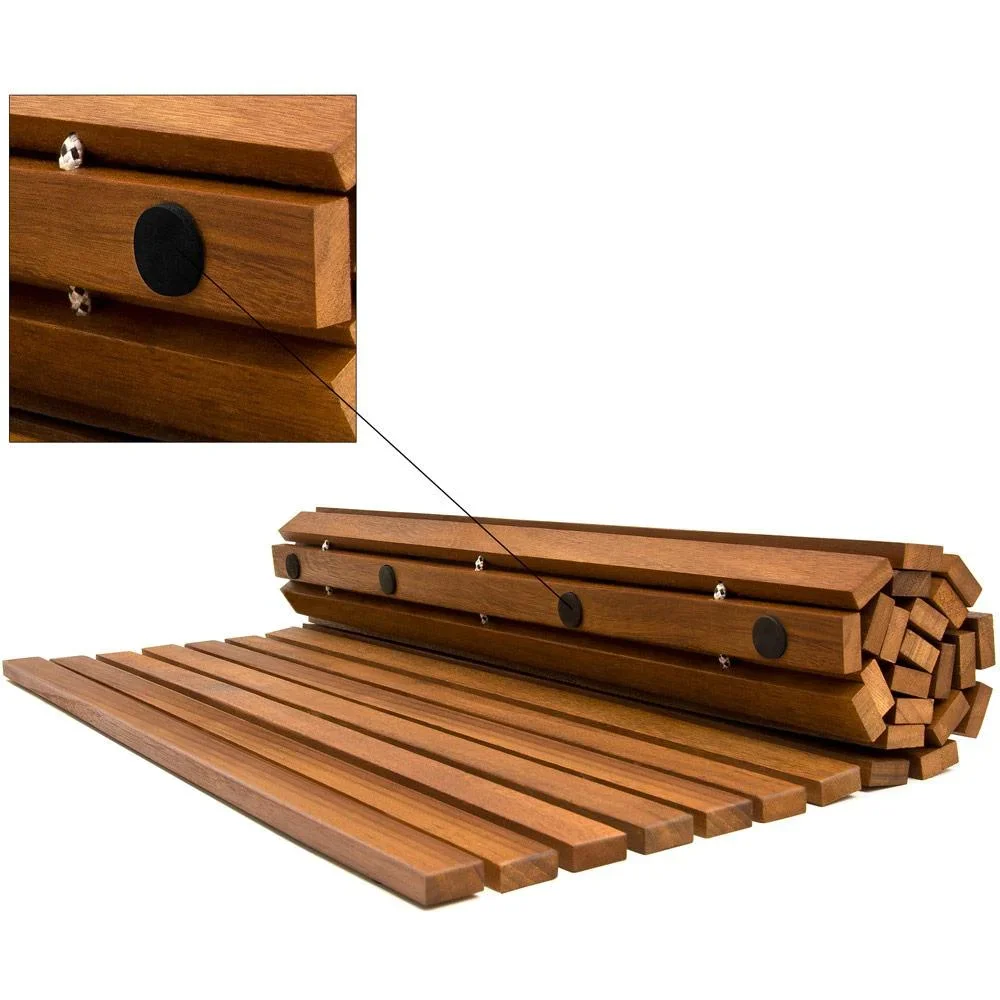 Badematte aus robustem Akazienholz - FSC-zertifiziert - 5