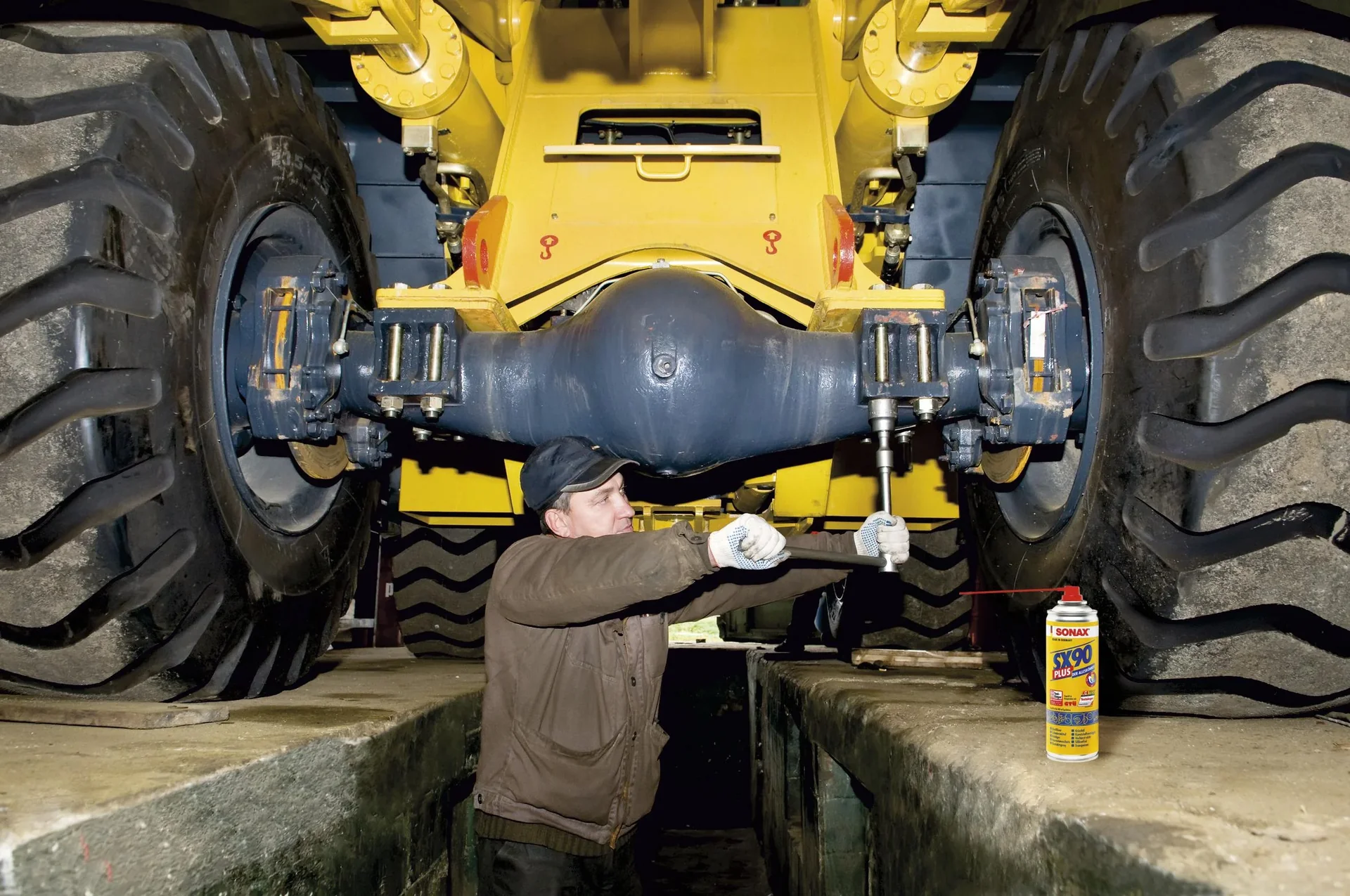 Elektro Schlagschrauber Profi, 230 Volt + GRATIS dazu Sonax SX90 - Der Alleskönner 400 ml - 8